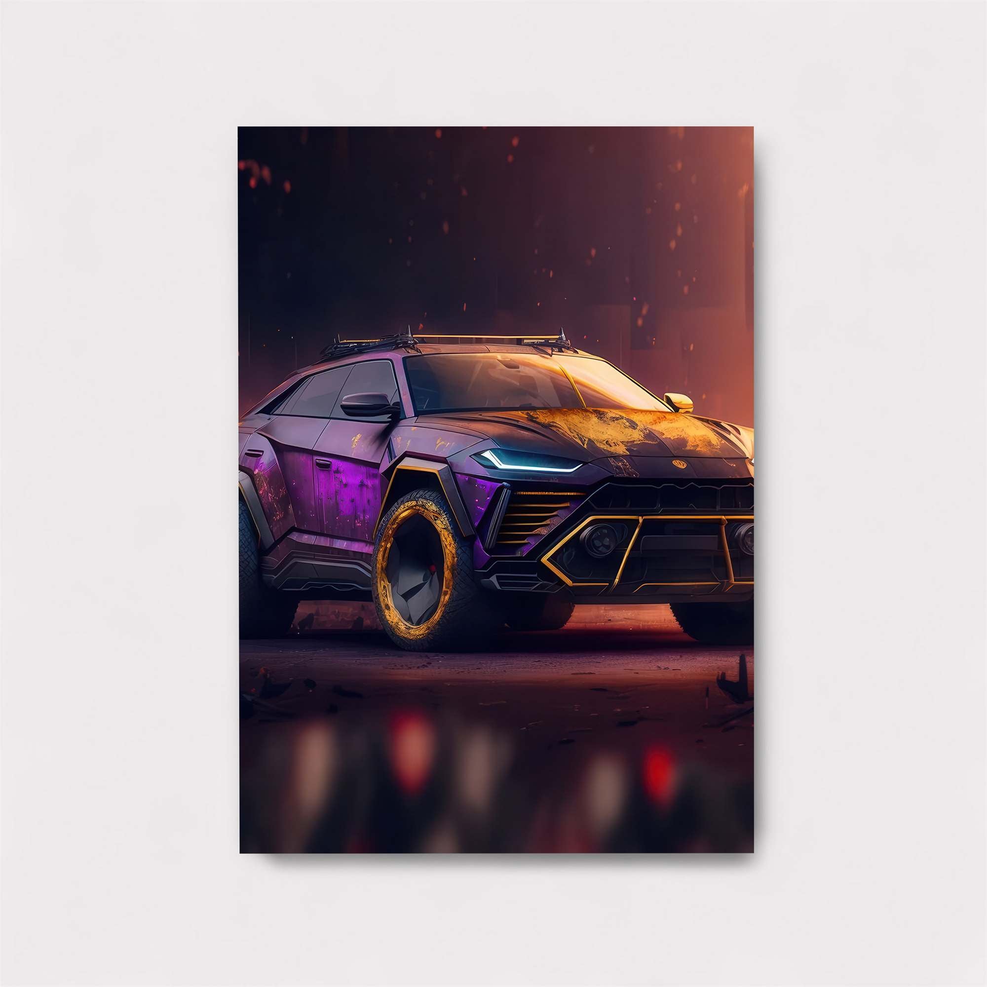 Lamborghini Inferno Safe Wall Magnetic / M