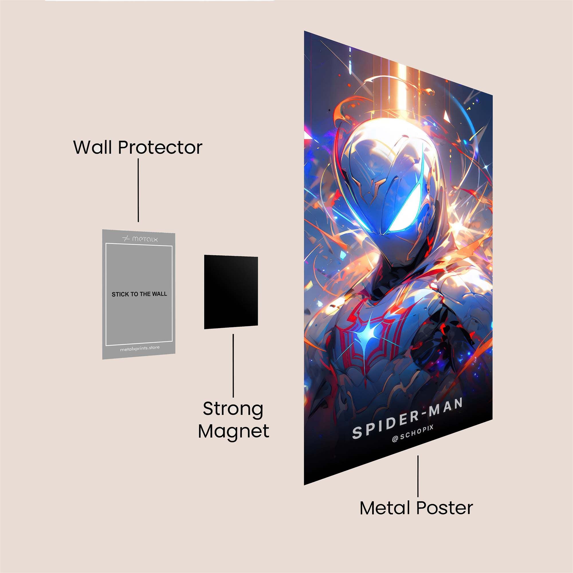 Phoenix Majestic Safe Wall Magnetic / M
