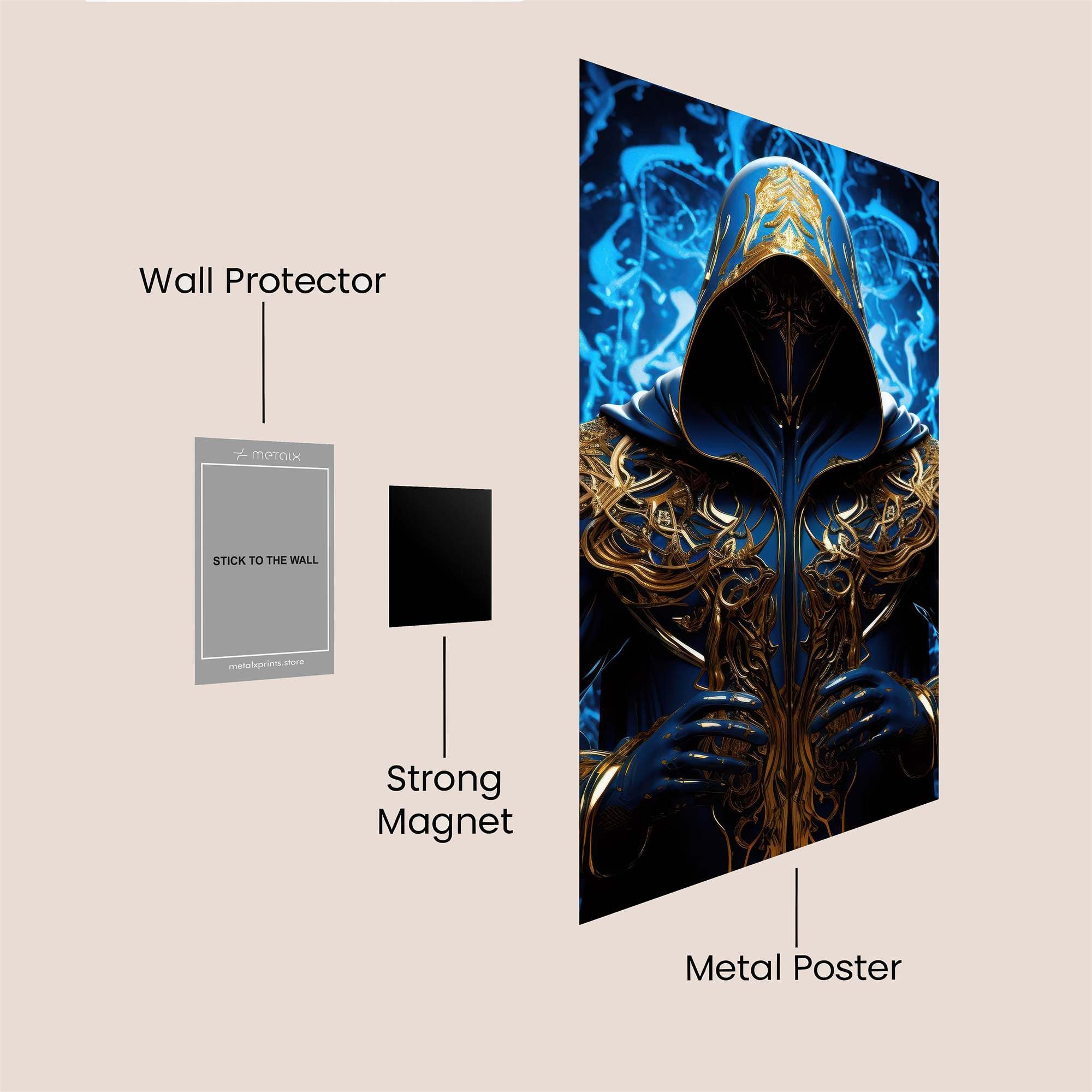 Mystic Enigma Safe Wall Magnetic / M