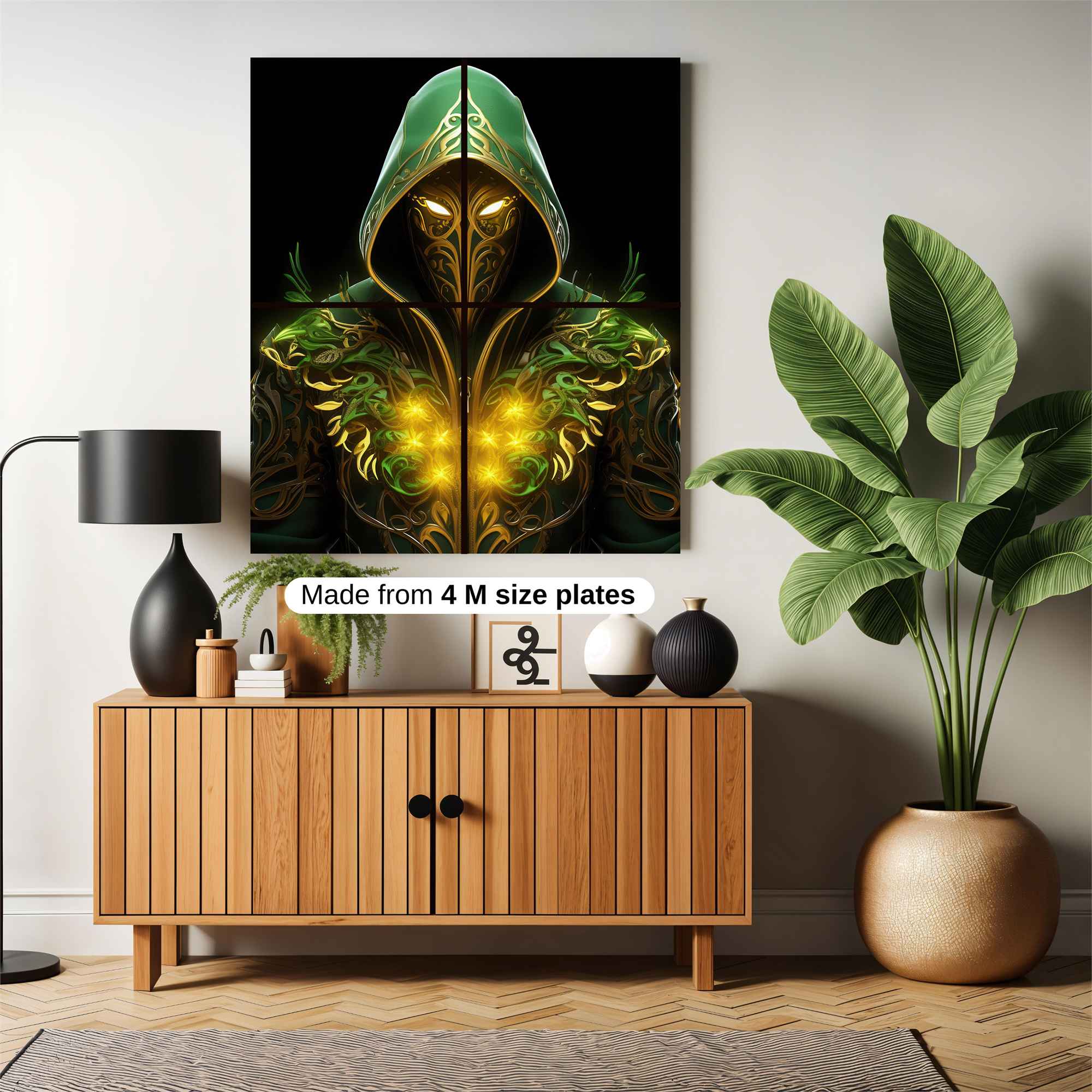 Green Enigma Safe Wall Magnetic / M