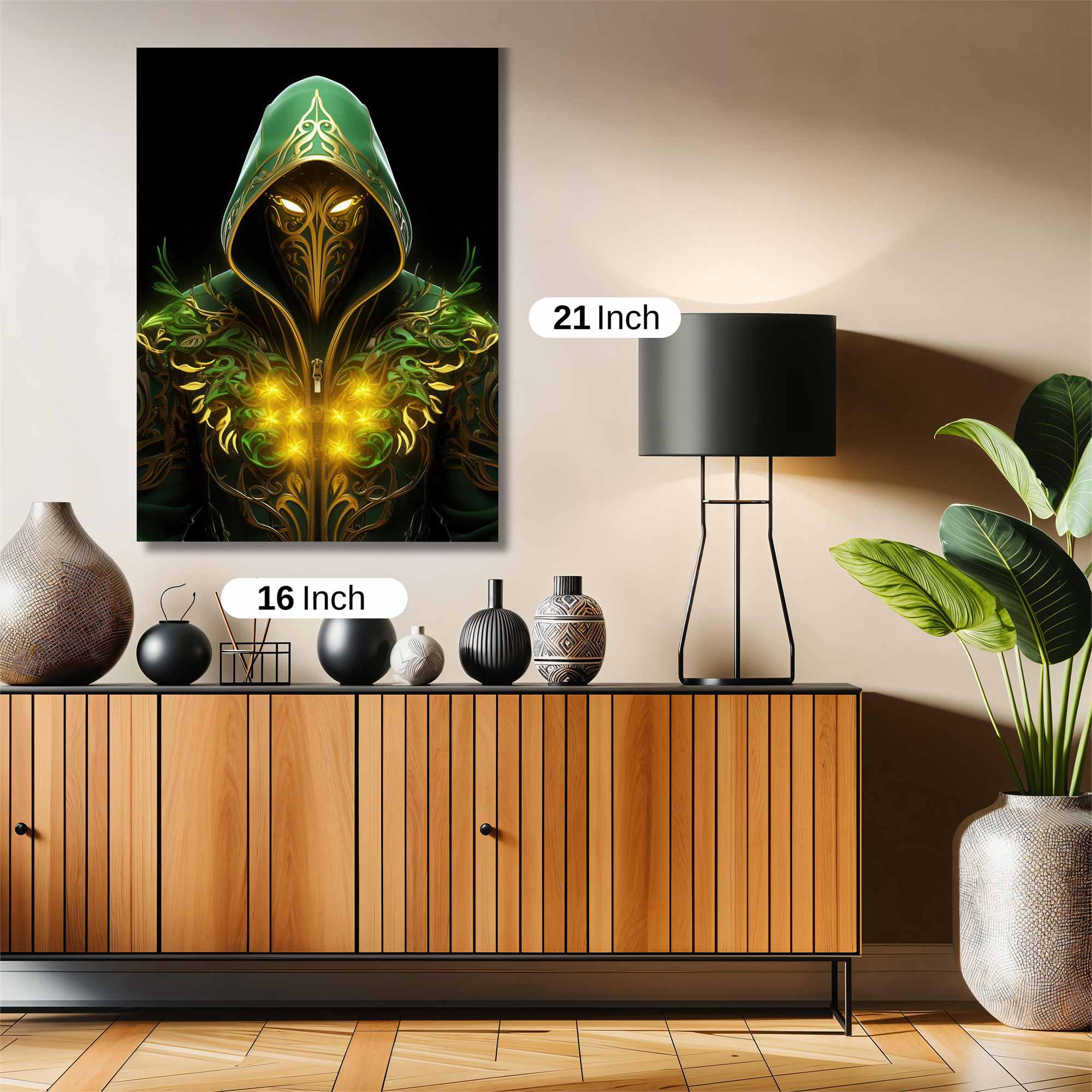 Green Enigma Safe Wall Magnetic / M