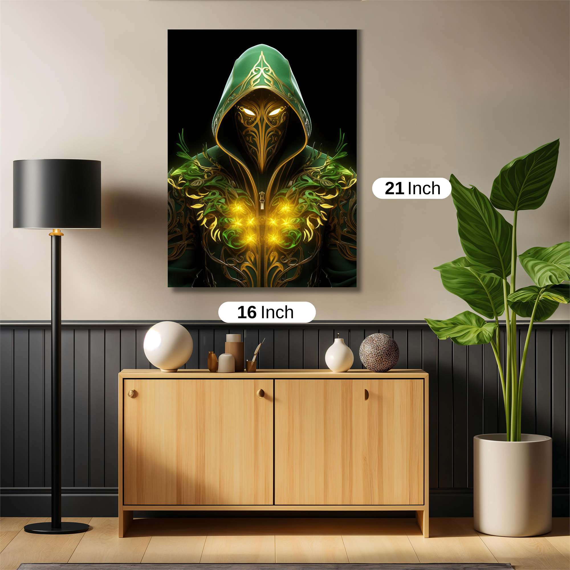 Green Enigma Safe Wall Magnetic / M
