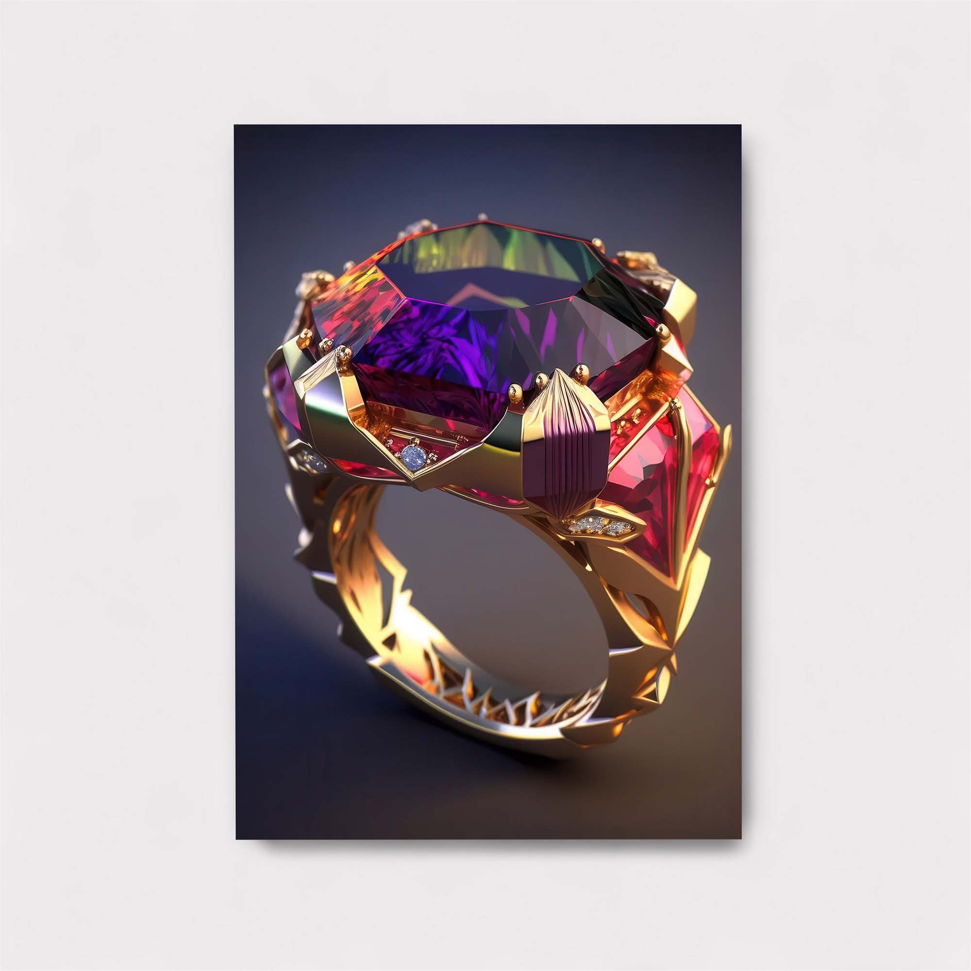 Amethyst Enigma Safe Wall Magnetic / M