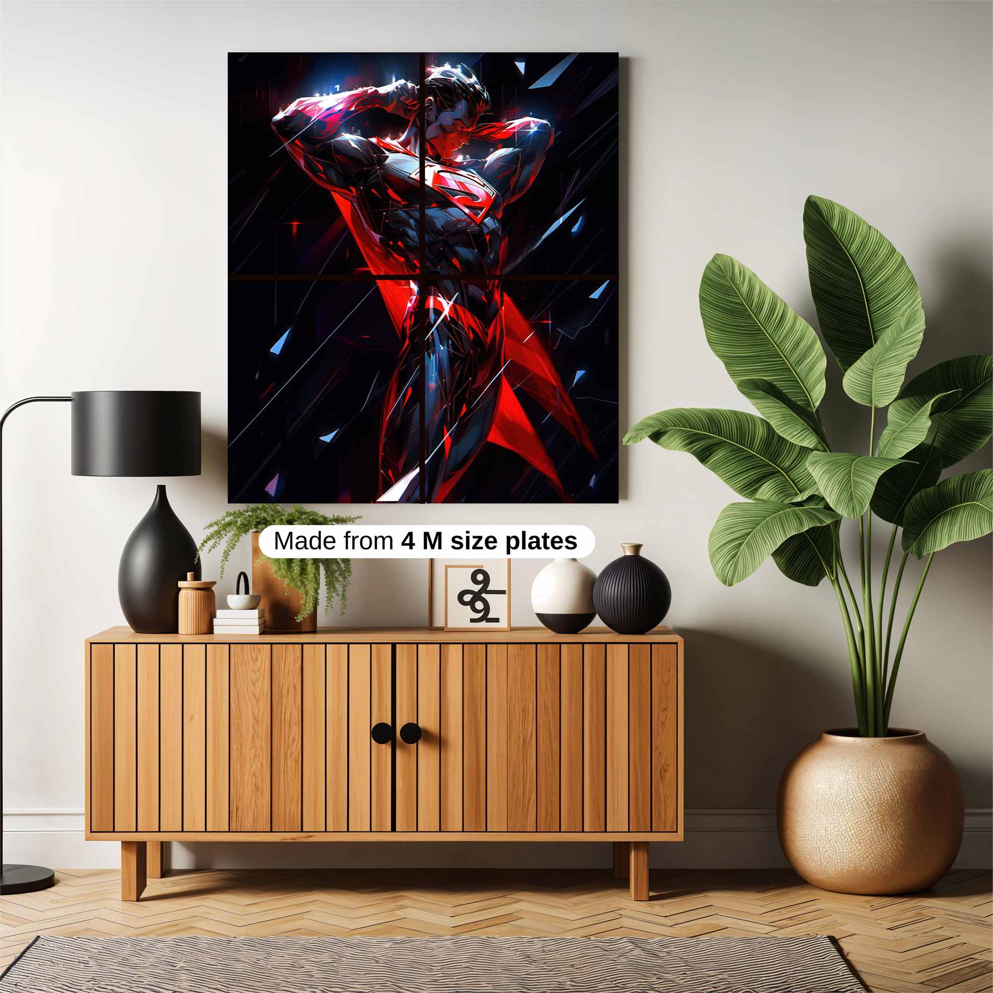Superman Triumphant Safe Wall Magnetic / M
