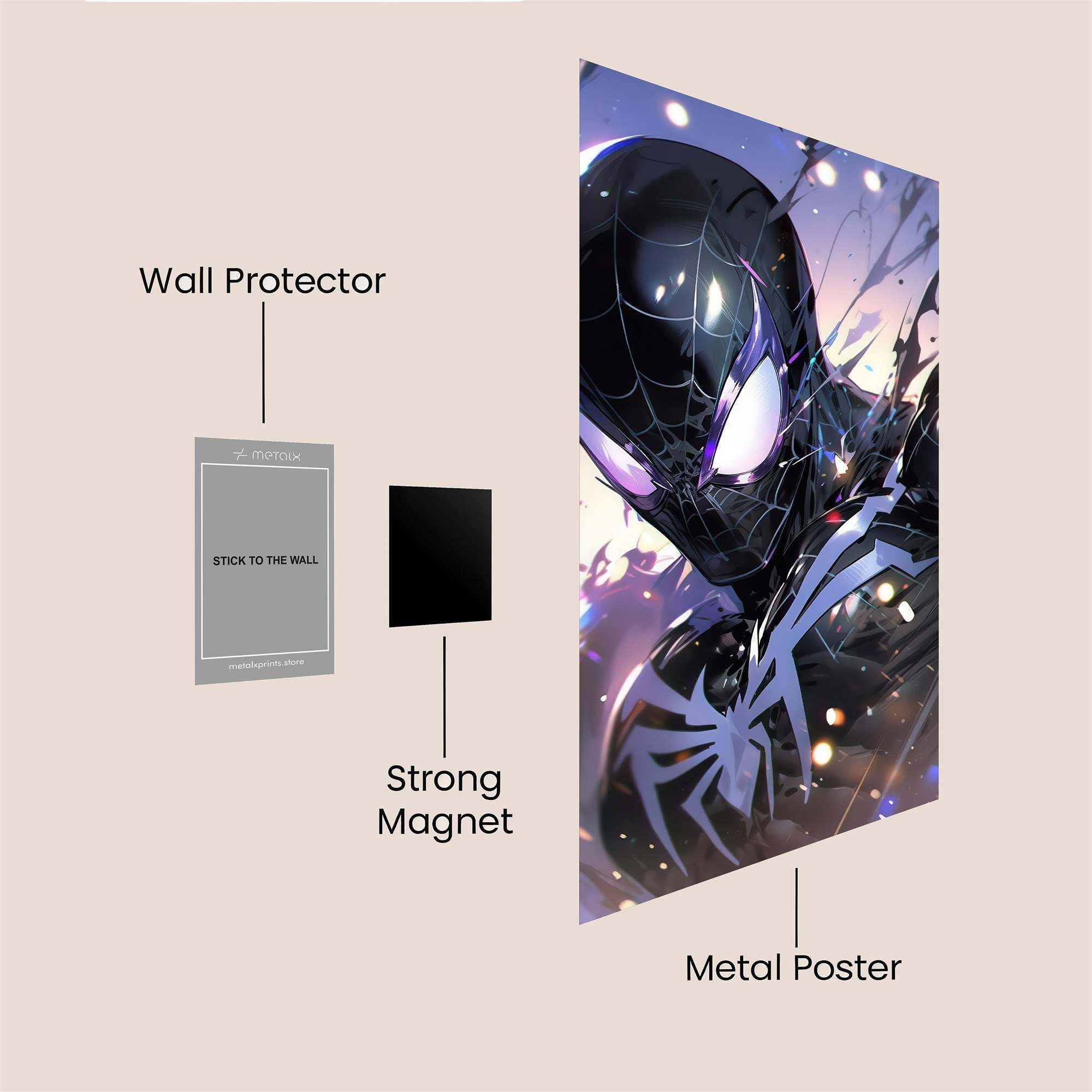 Venomous Fury Safe Wall Magnetic / M