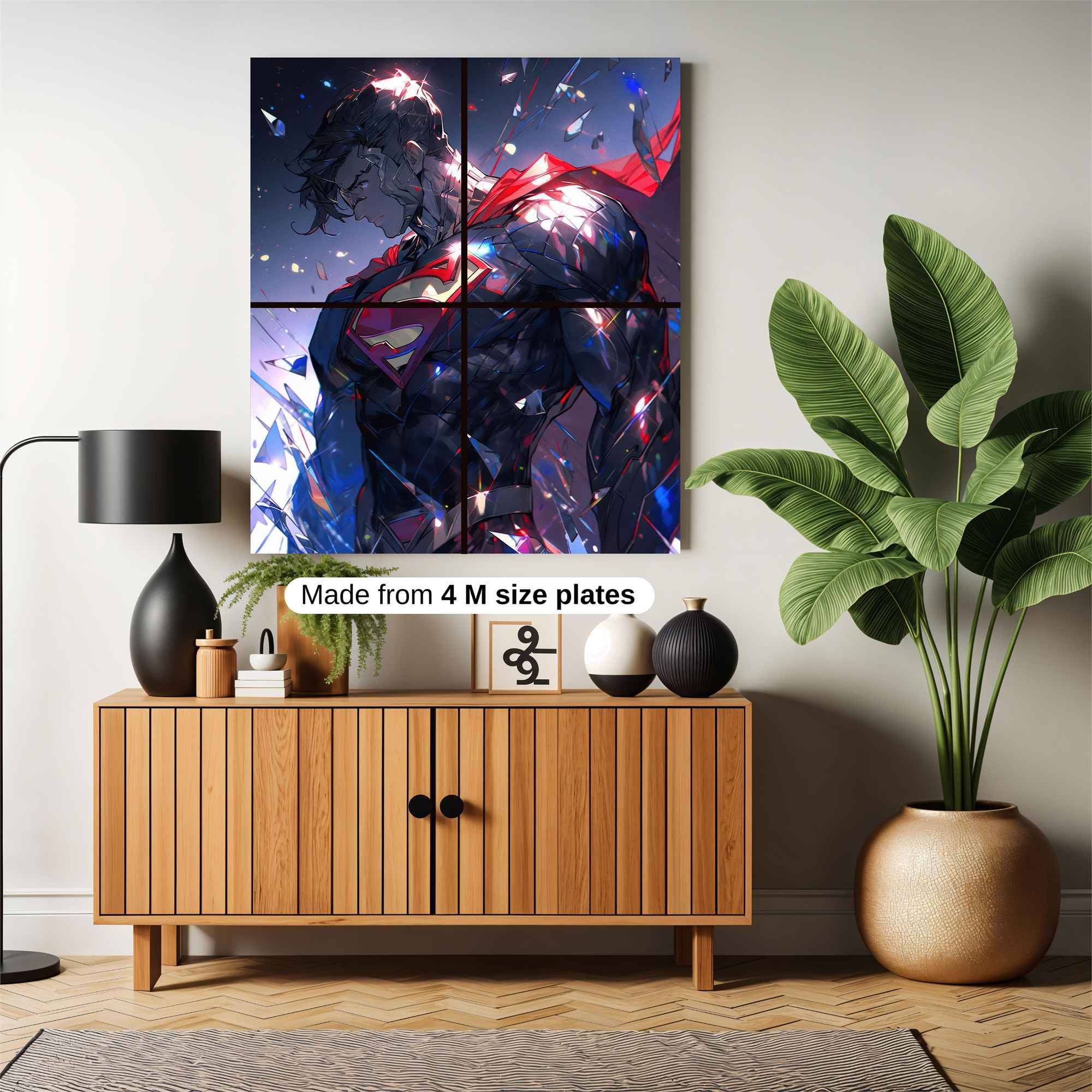 Superman Resolute Safe Wall Magnetic / M