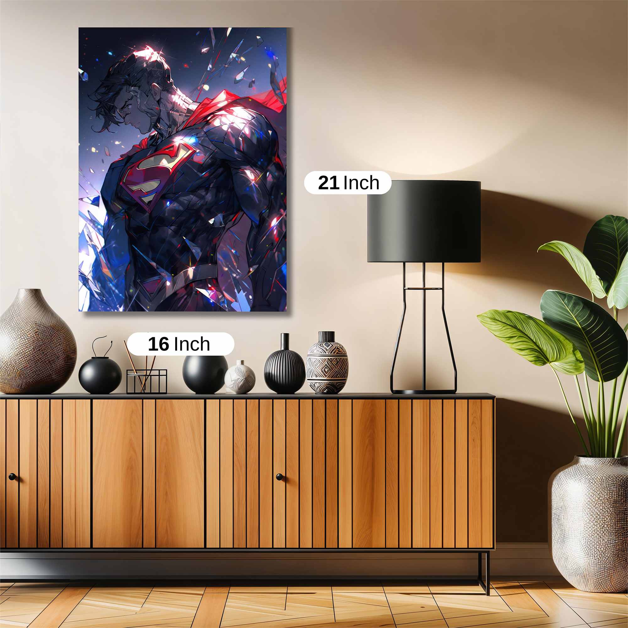 Superman Resolute Safe Wall Magnetic / M
