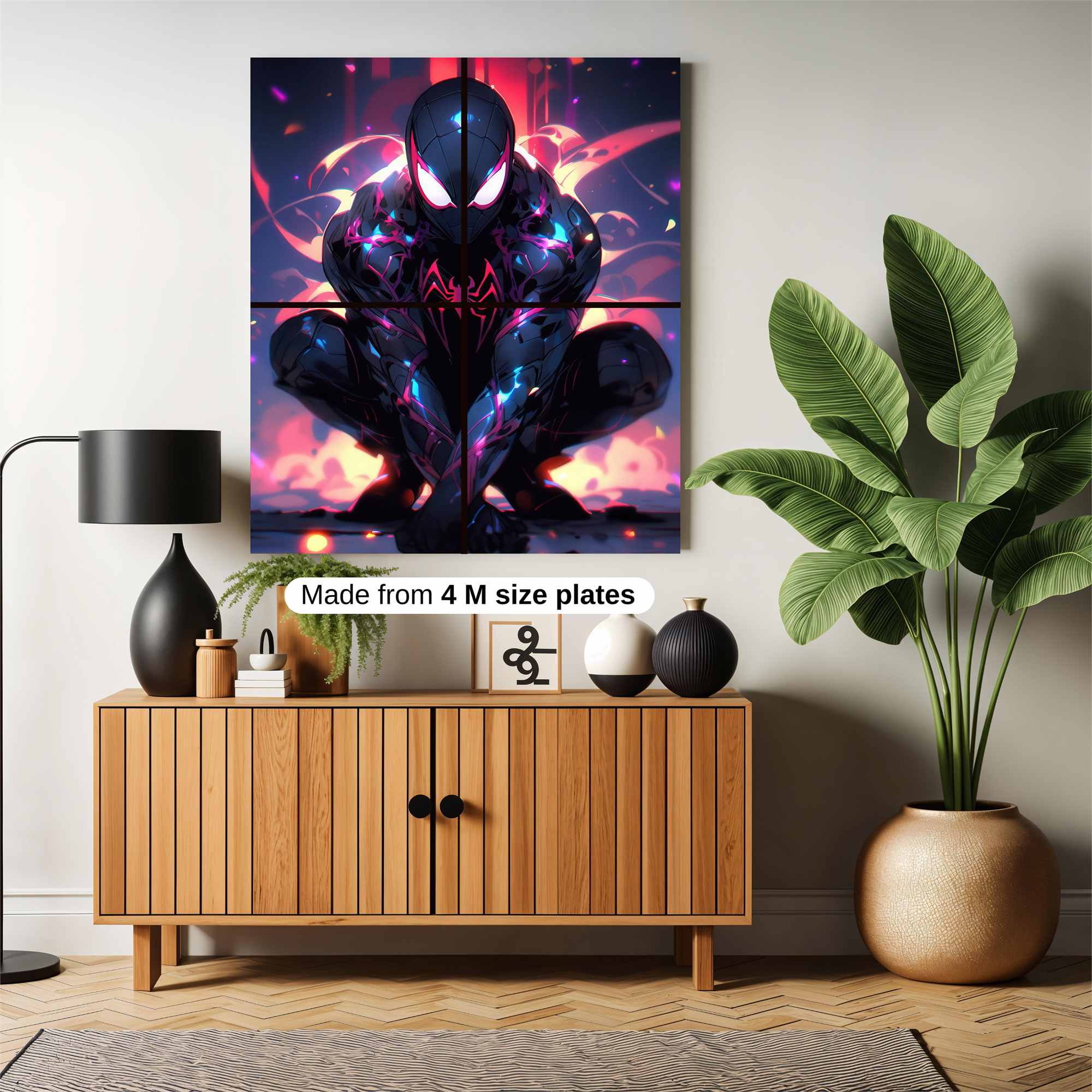 Spider-Man Intense Safe Wall Magnetic / M