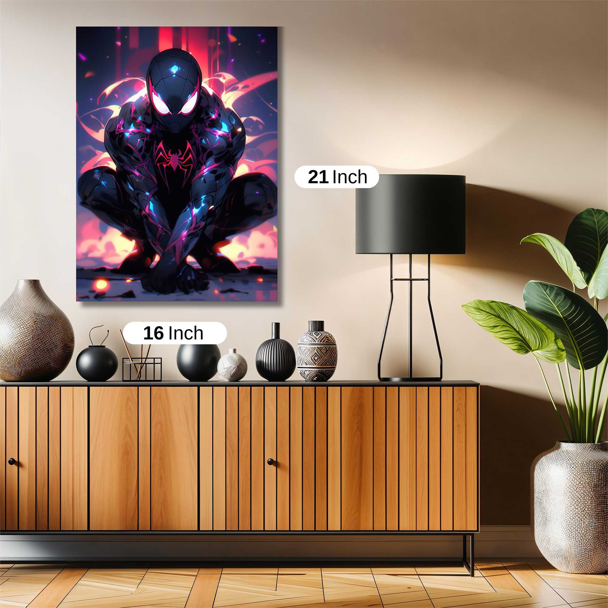 Spider-Man Intense Safe Wall Magnetic / M