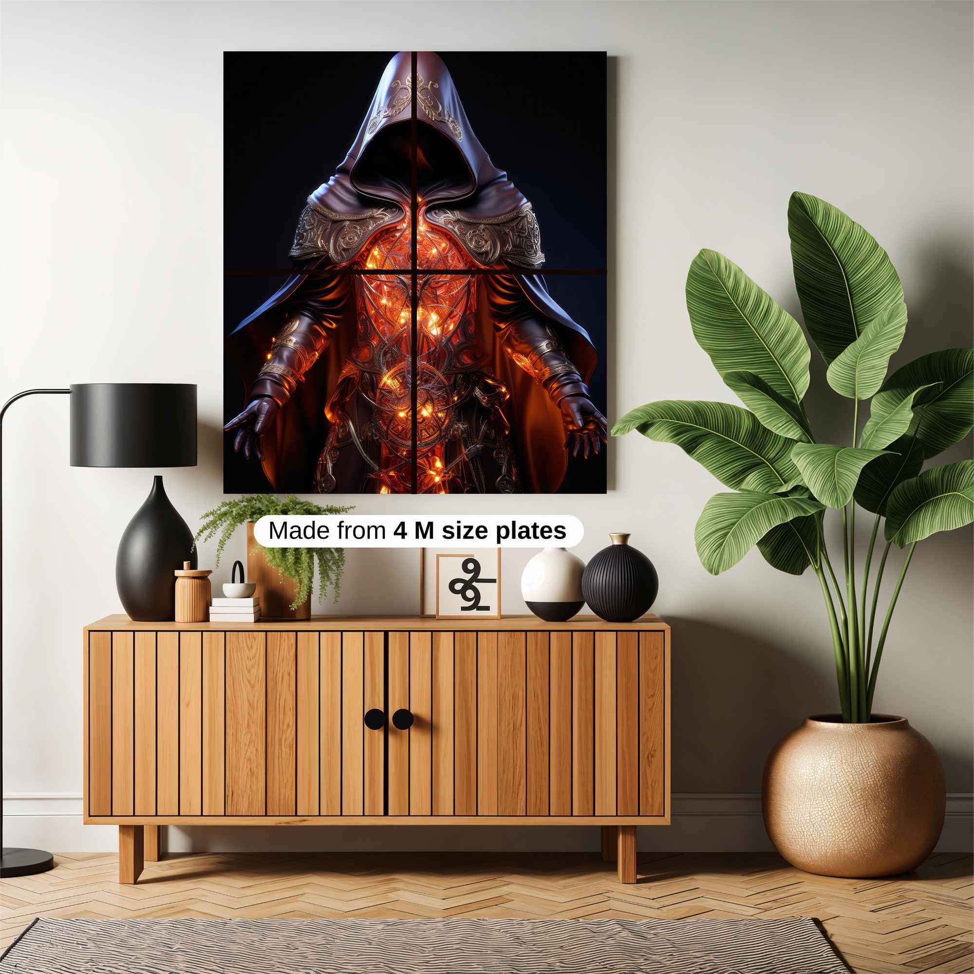 Sorcerer Blaze Safe Wall Magnetic / M