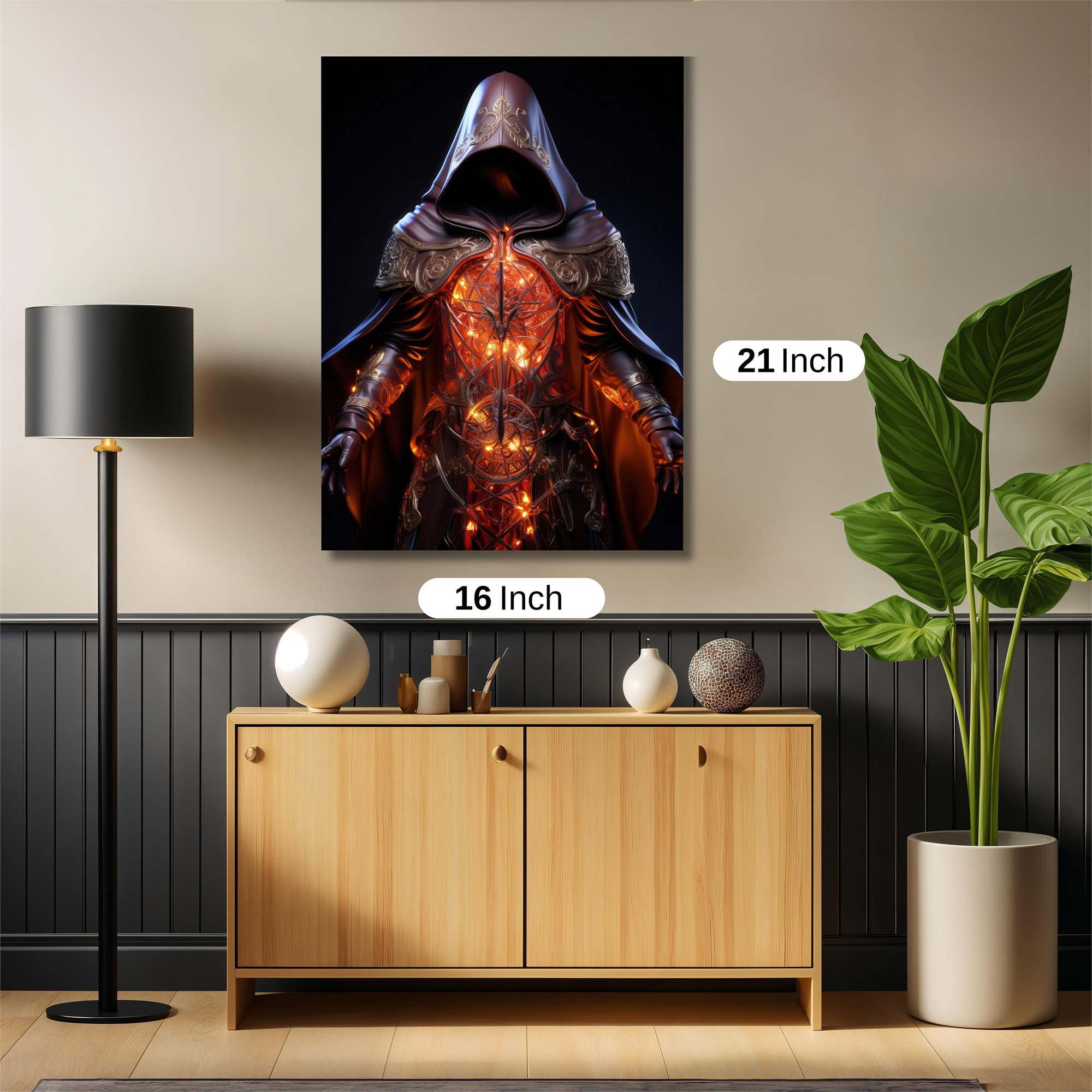 Sorcerer Blaze Safe Wall Magnetic / M