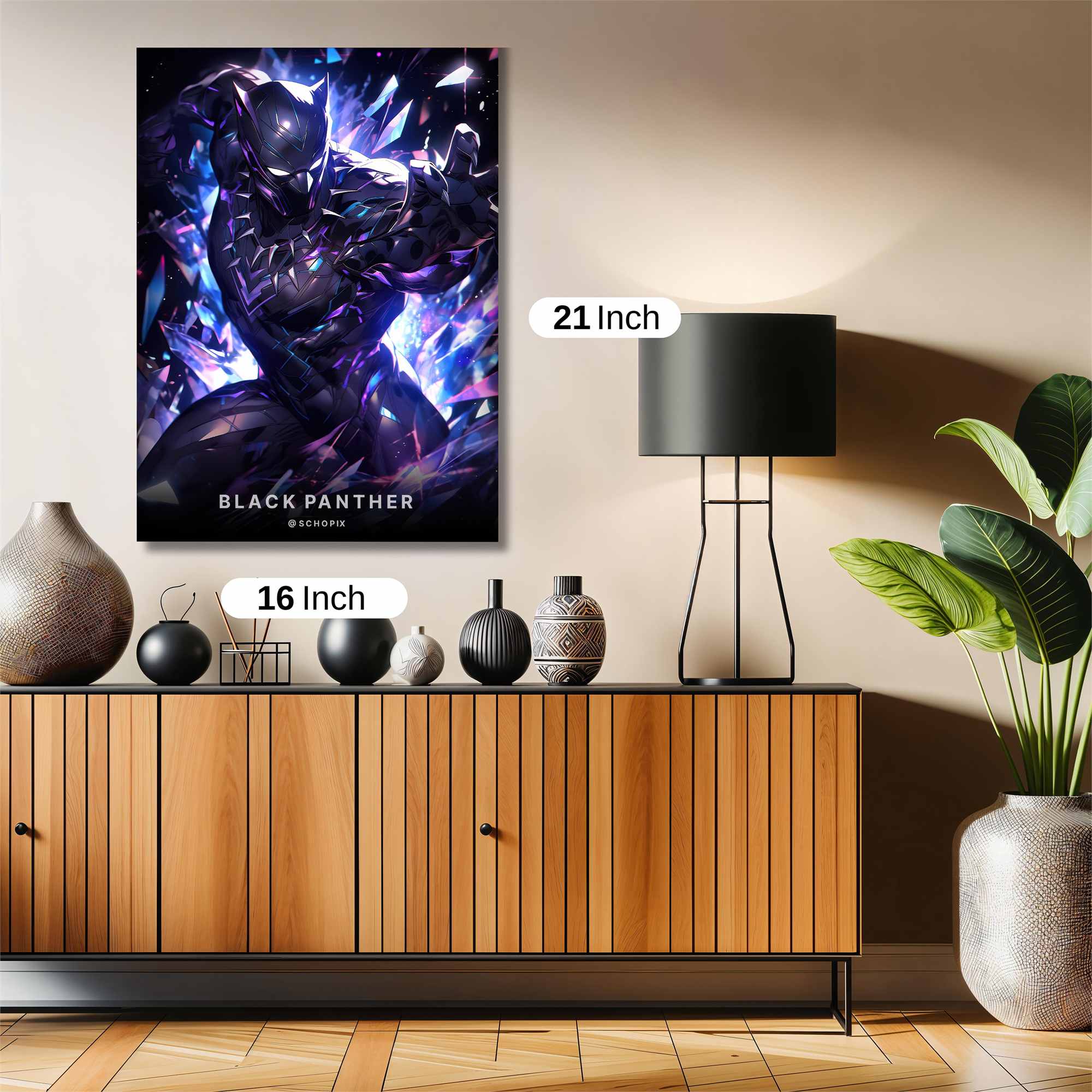 Shadow Menace Safe Wall Magnetic / M