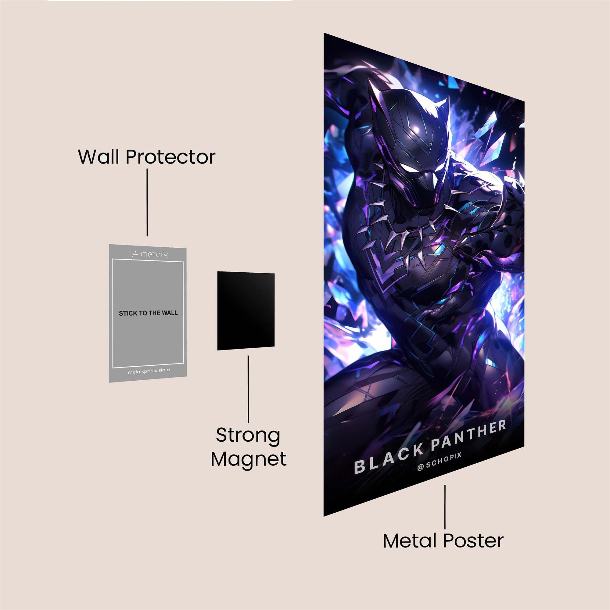Shadow Menace Safe Wall Magnetic / M