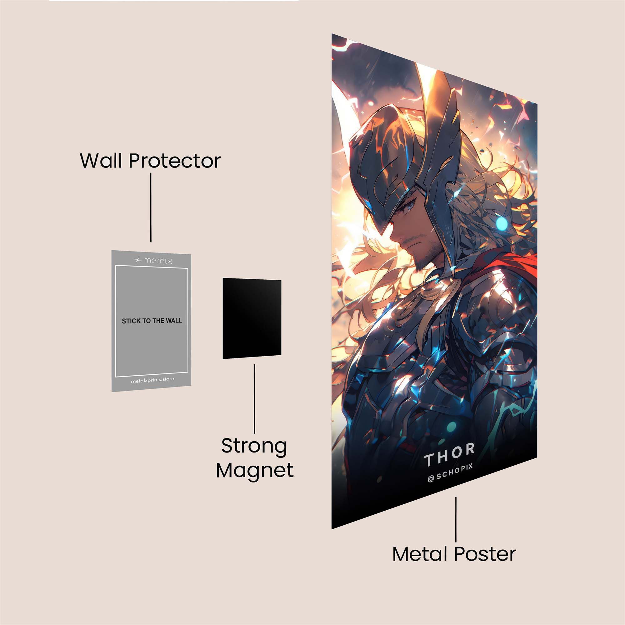 ShadowedGuardian Safe Wall Magnetic / M