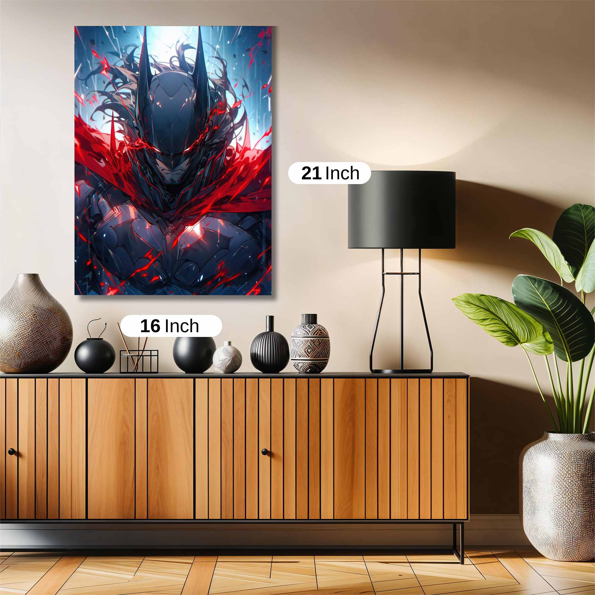 Batman Unleashed Safe Wall Magnetic / M