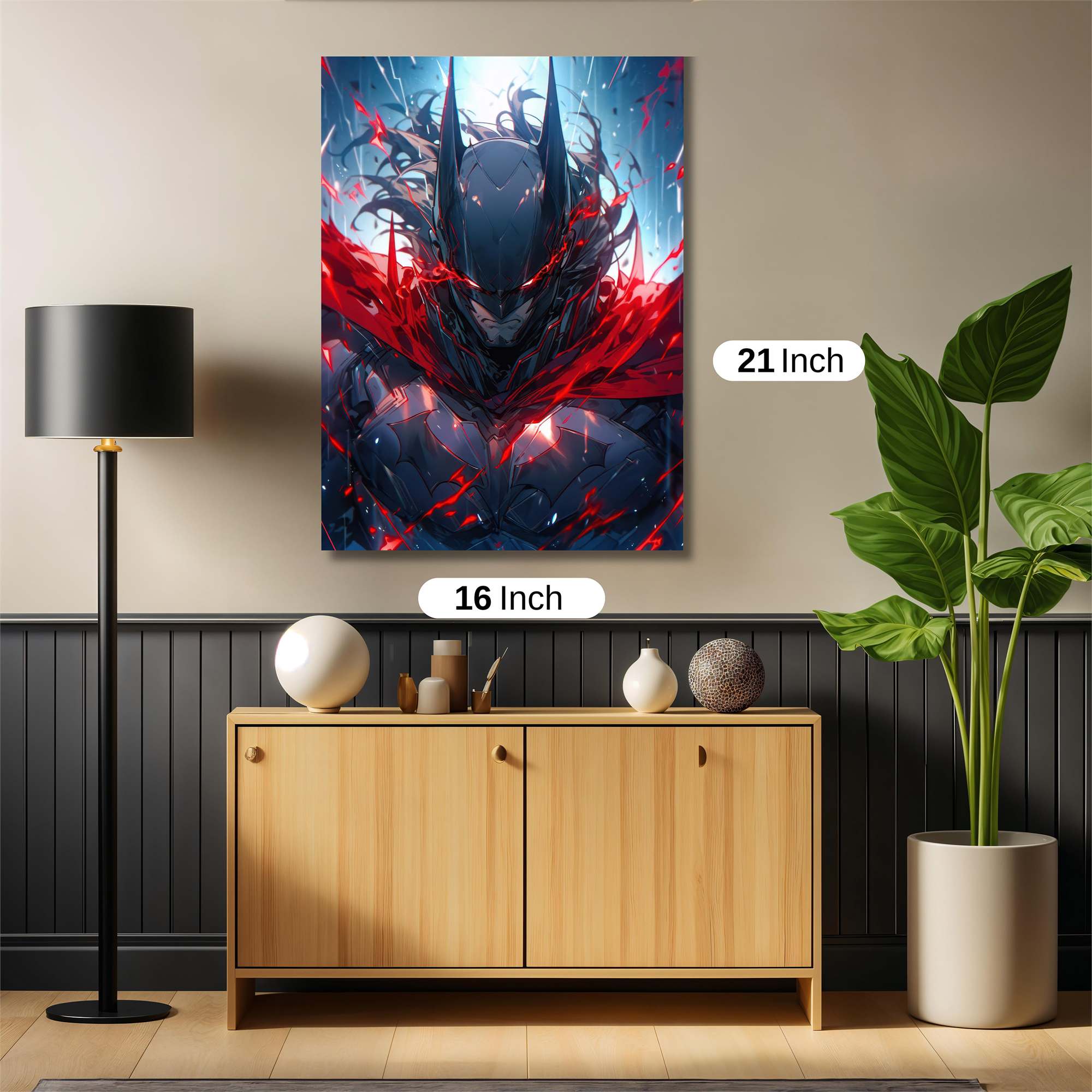 Batman Unleashed Safe Wall Magnetic / M