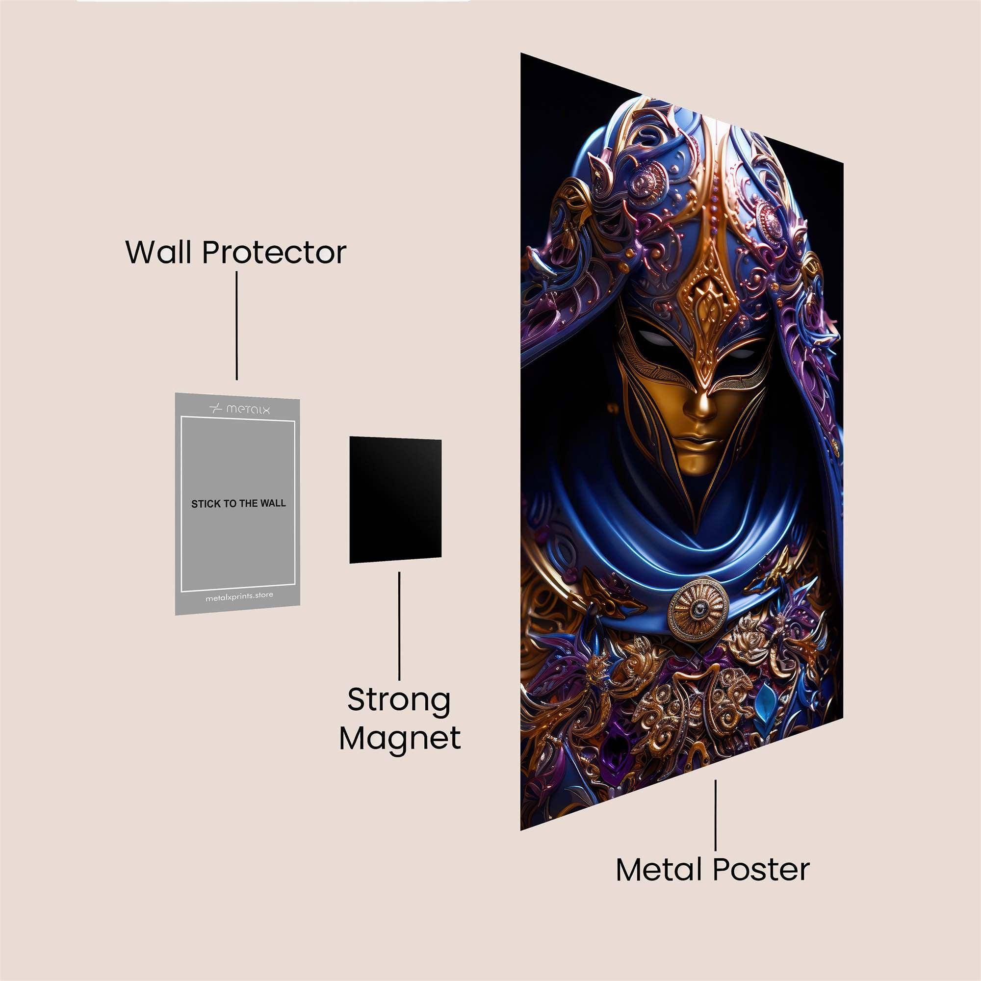 Mystic Enigma Safe Wall Magnetic / M