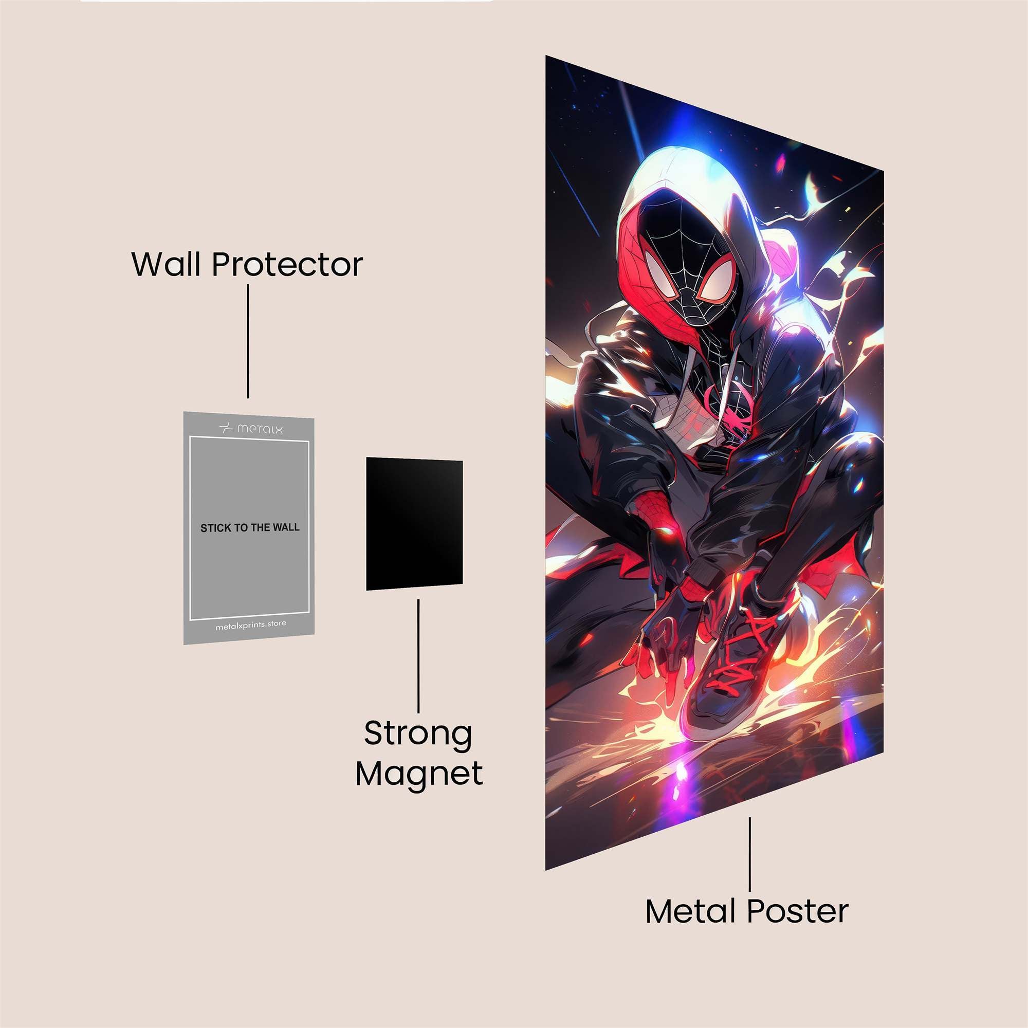 Miles Dynamic Safe Wall Magnetic / M