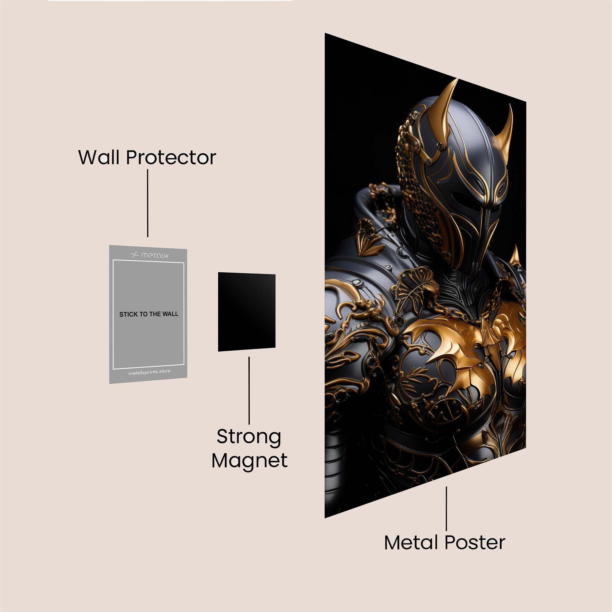 Demon Majesty Safe Wall Magnetic / M