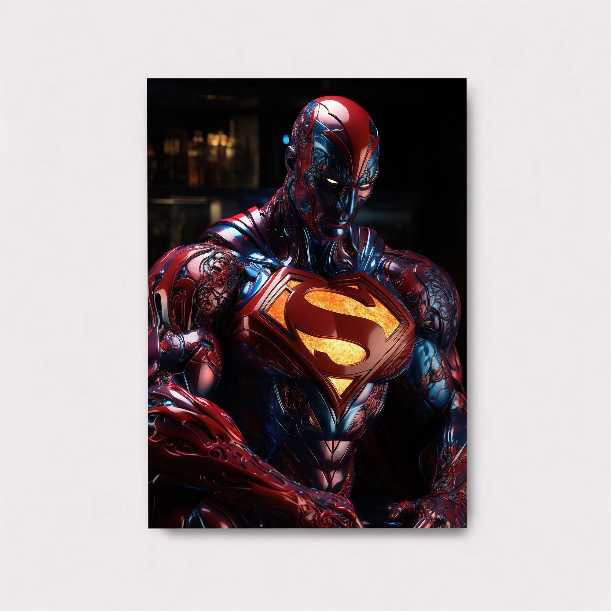 Superman Sinister Safe Wall Magnetic / M