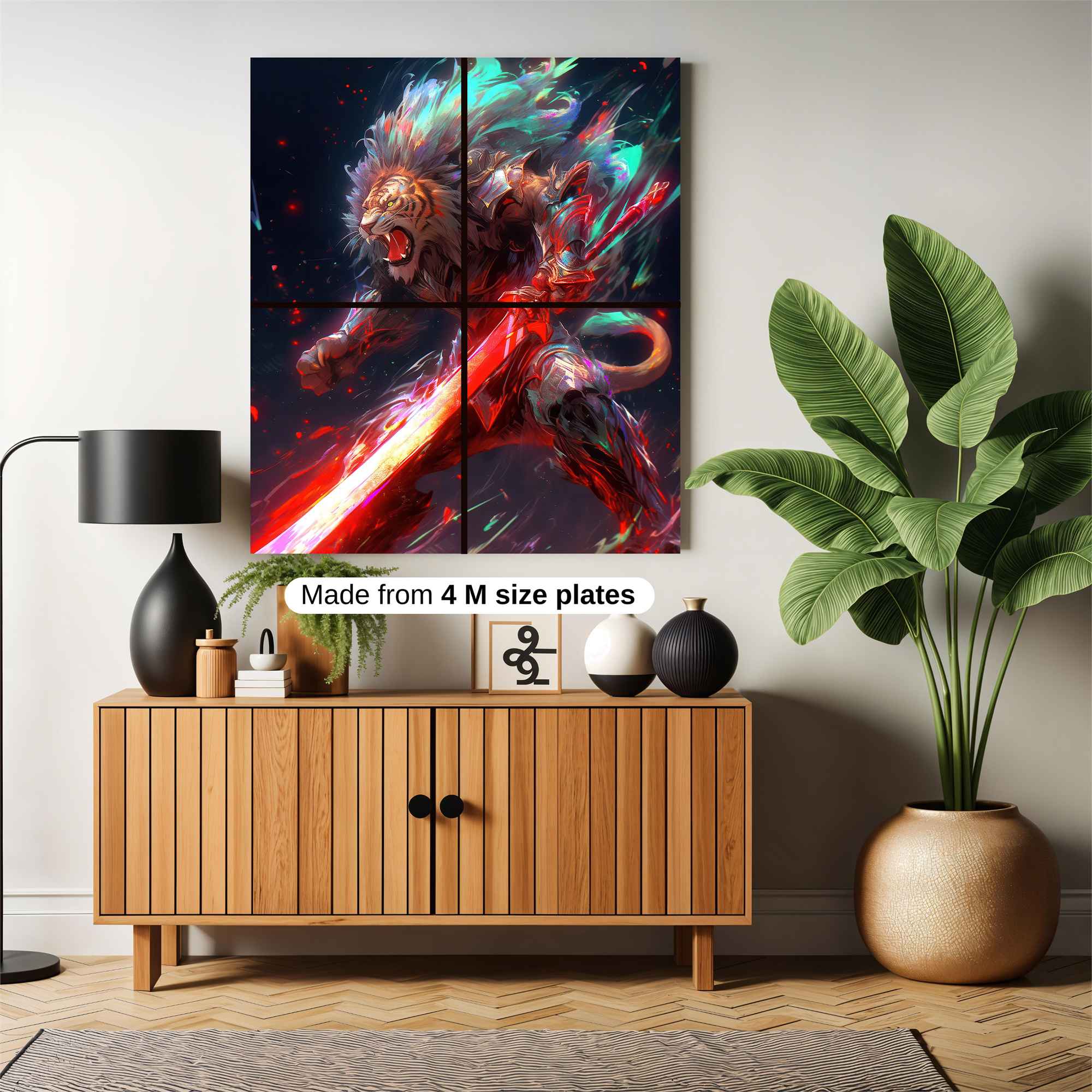 Lion Fury Safe Wall Magnetic / M