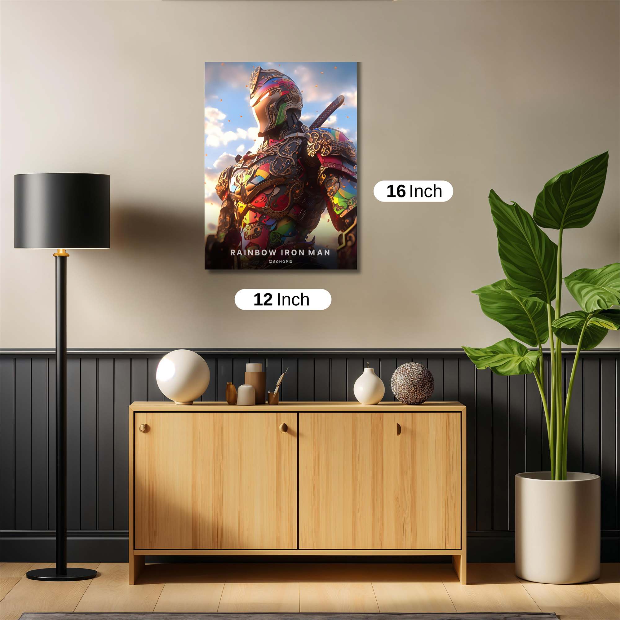 Mandalorian Resolute Safe Wall Magnetic / M