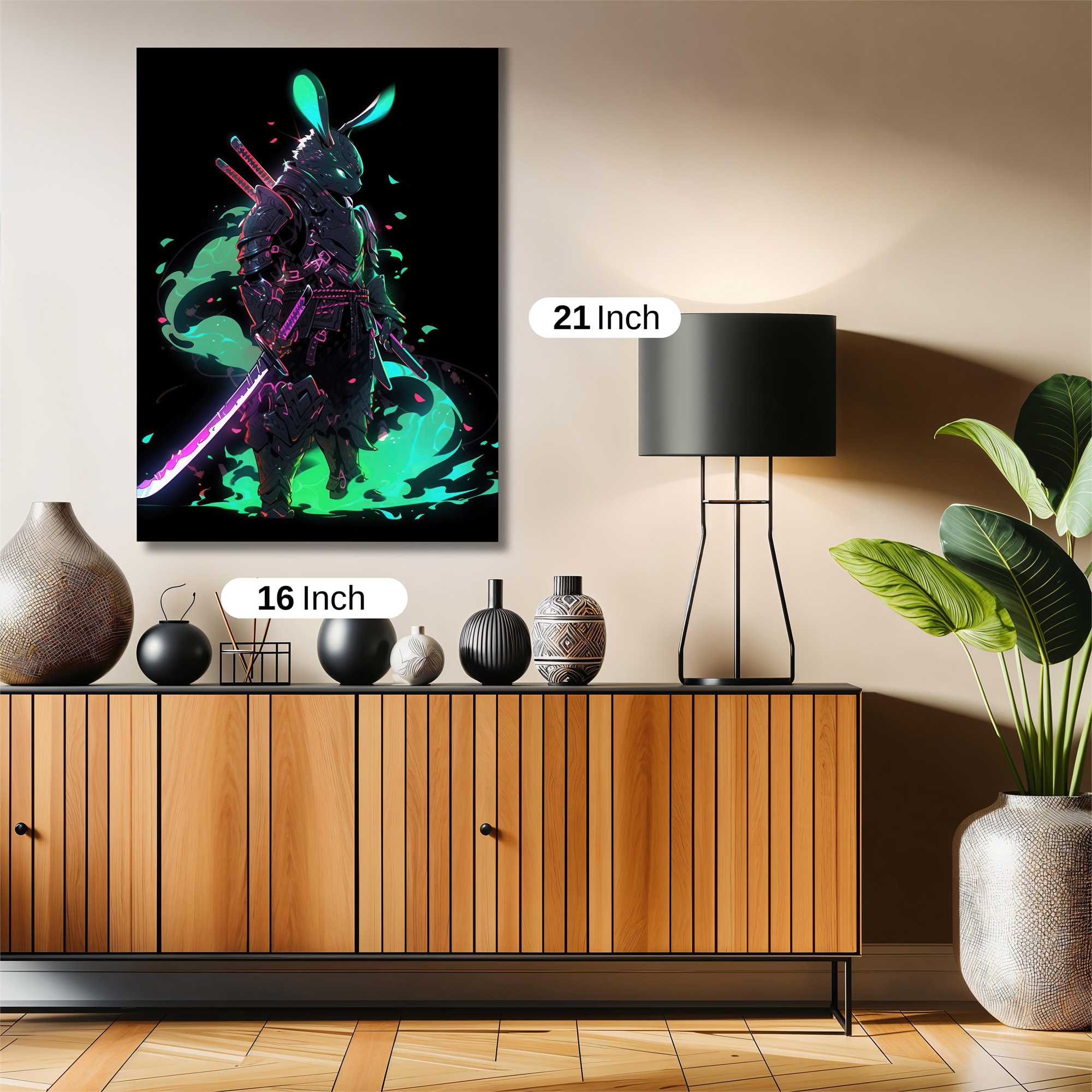 Samurai Serenity Safe Wall Magnetic / M