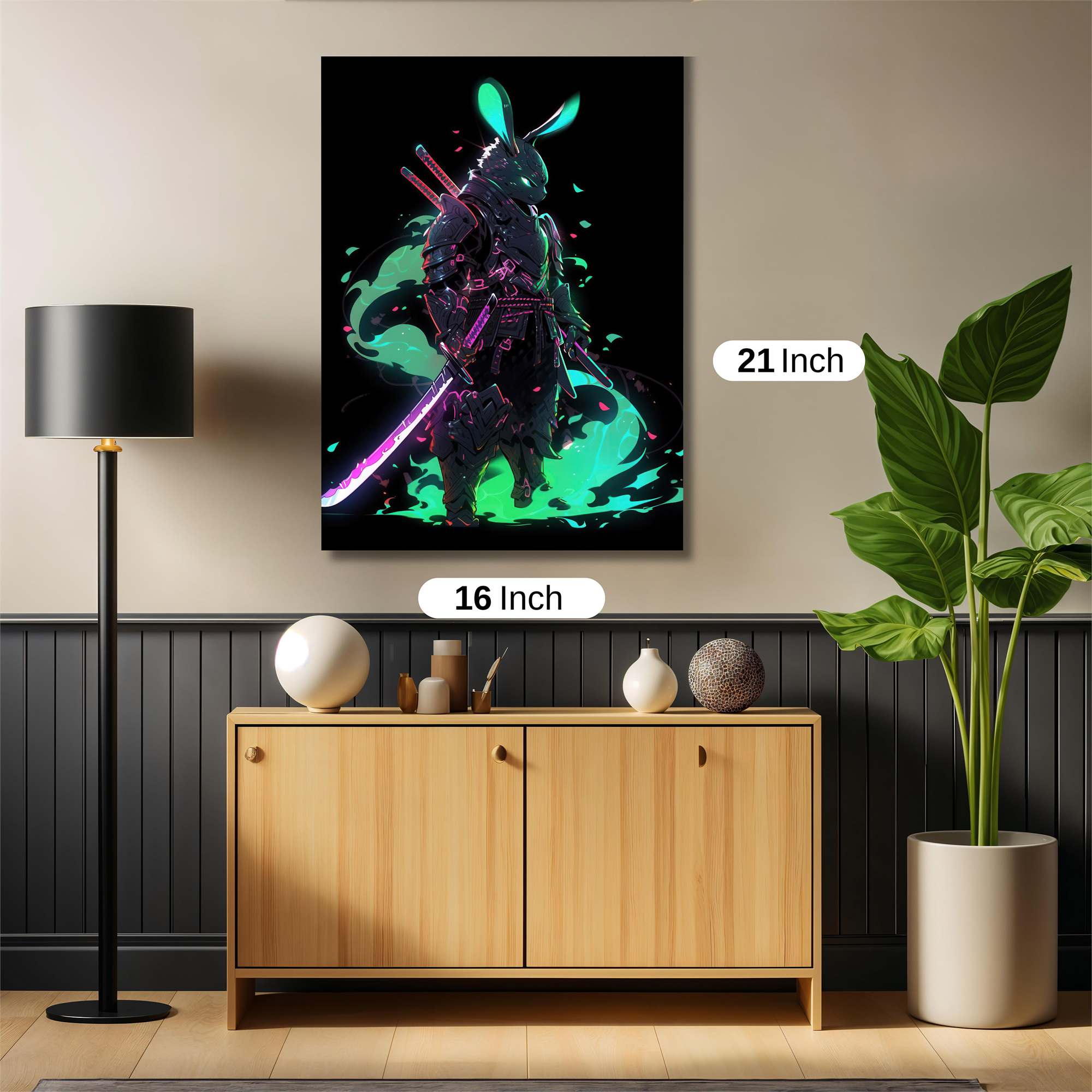 Samurai Serenity Safe Wall Magnetic / M