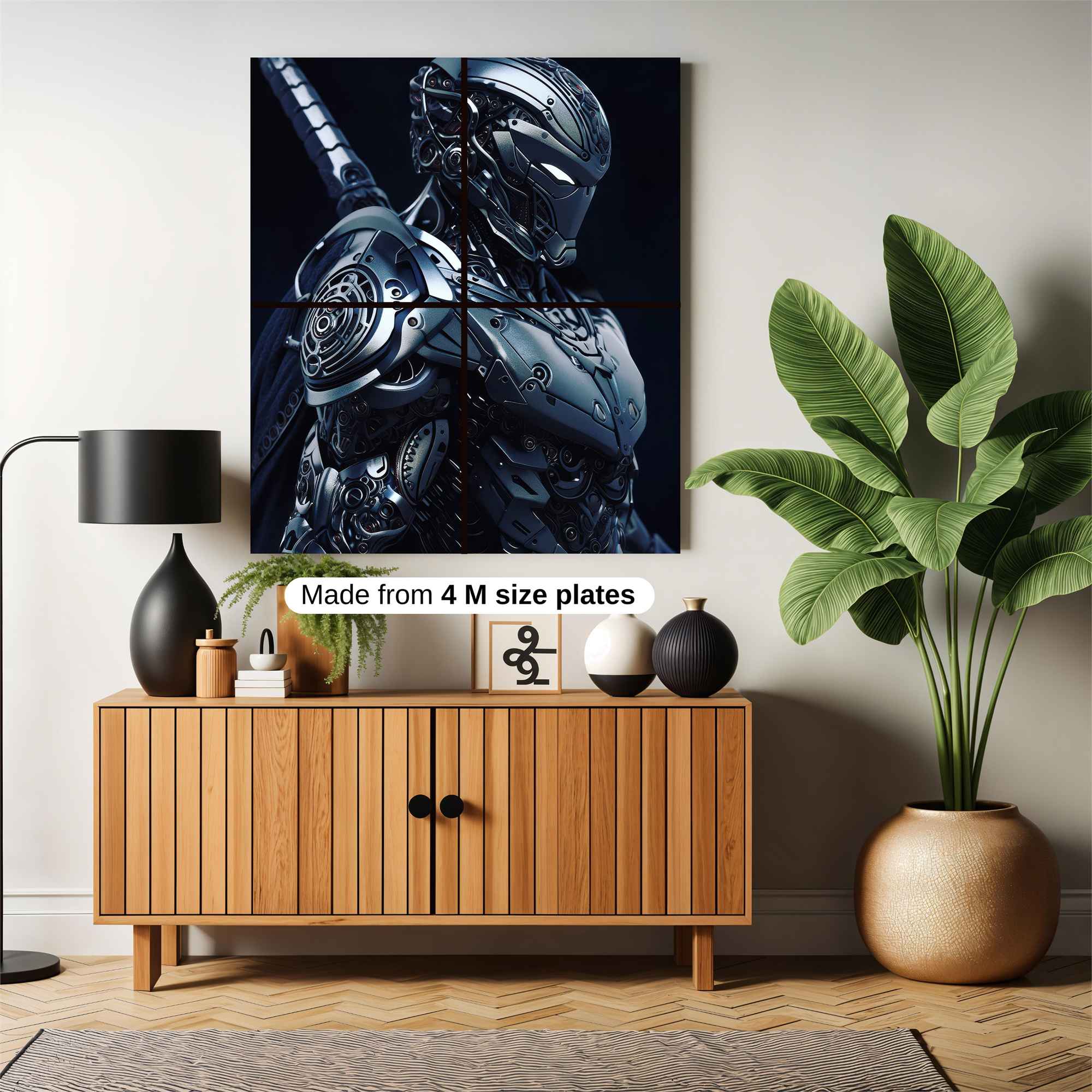 Samurai Serenity Safe Wall Magnetic / M