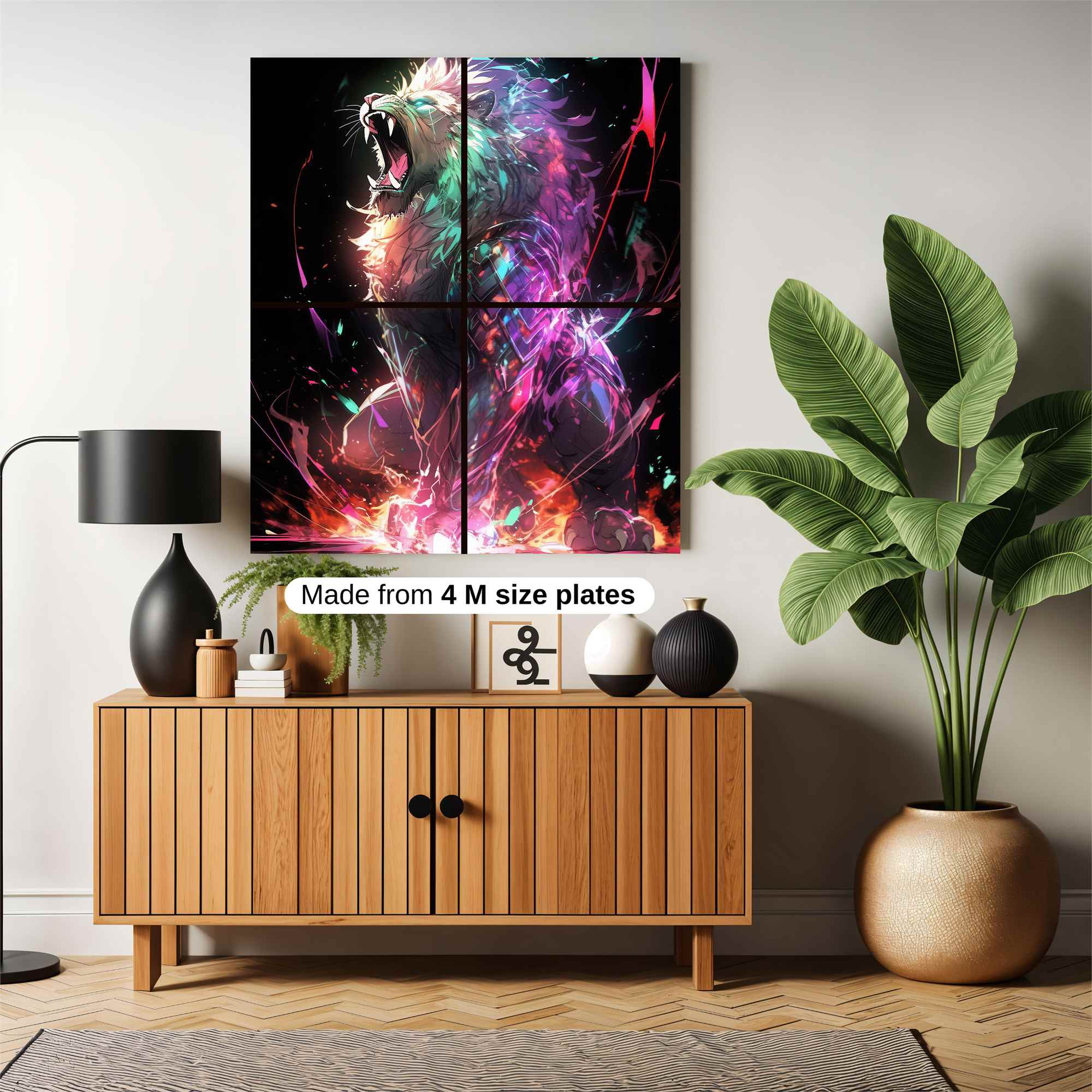 Lion Radiant Safe Wall Magnetic / M