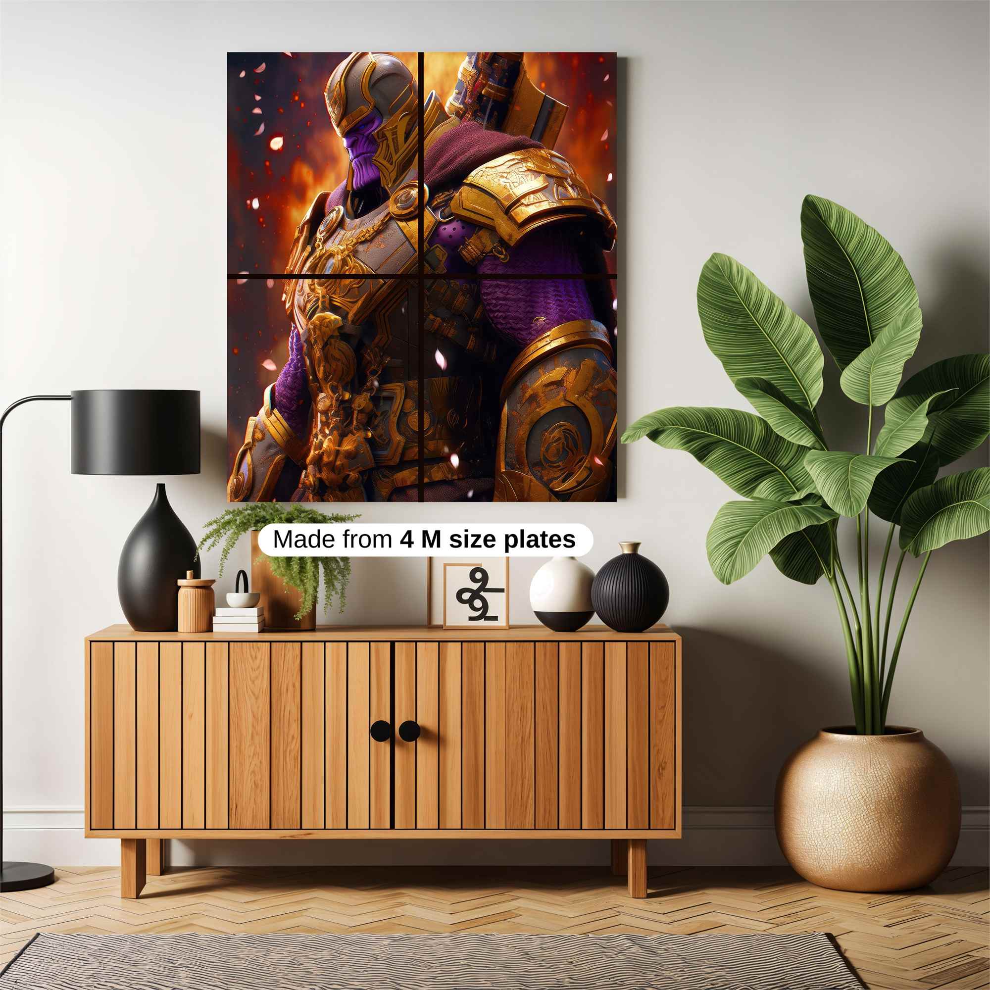 Thanos Triumphant Safe Wall Magnetic / M