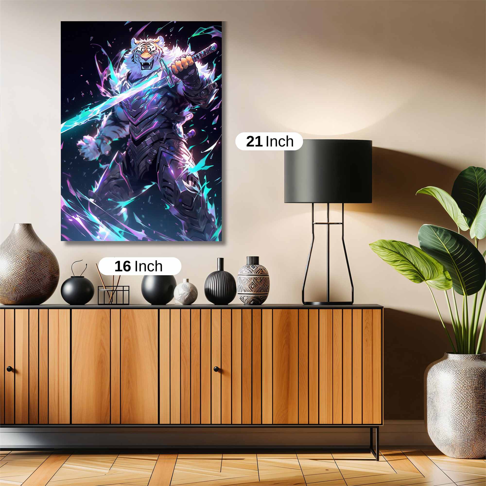 Tiger Fury Safe Wall Magnetic / M