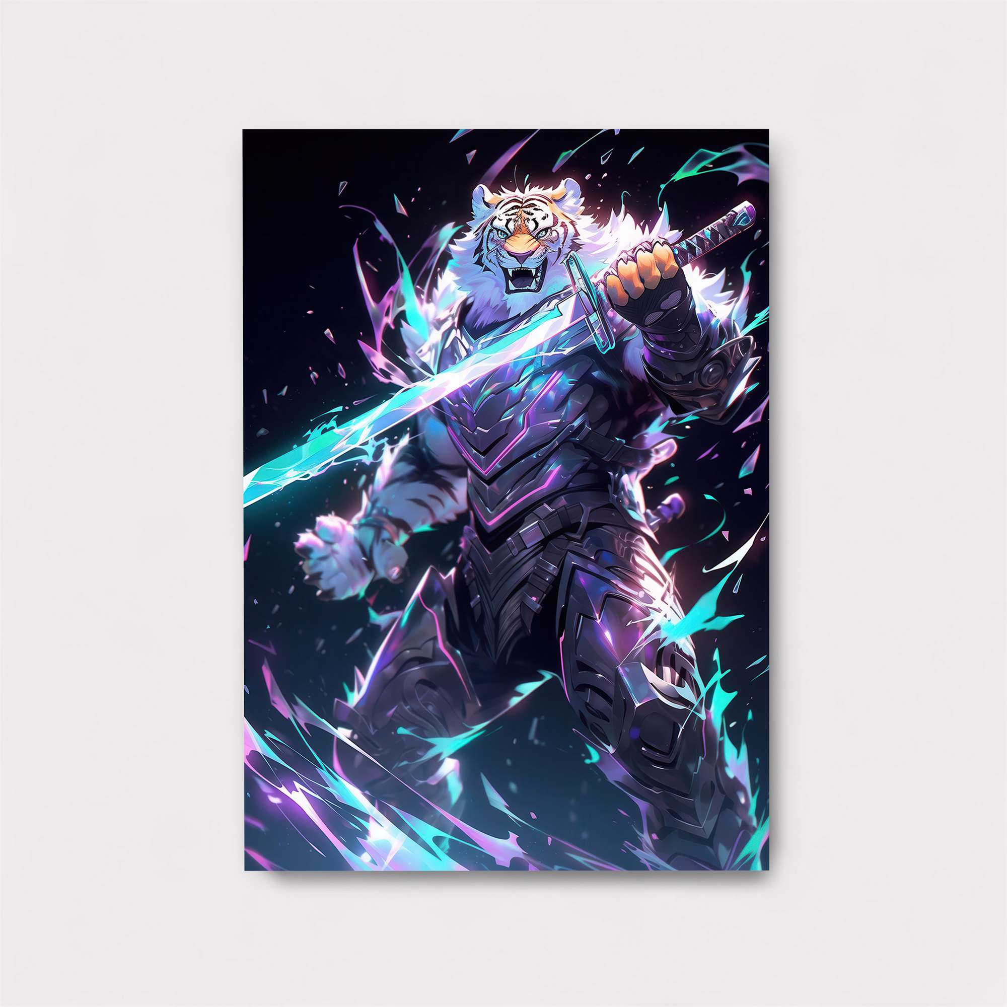 Tiger Fury Safe Wall Magnetic / M