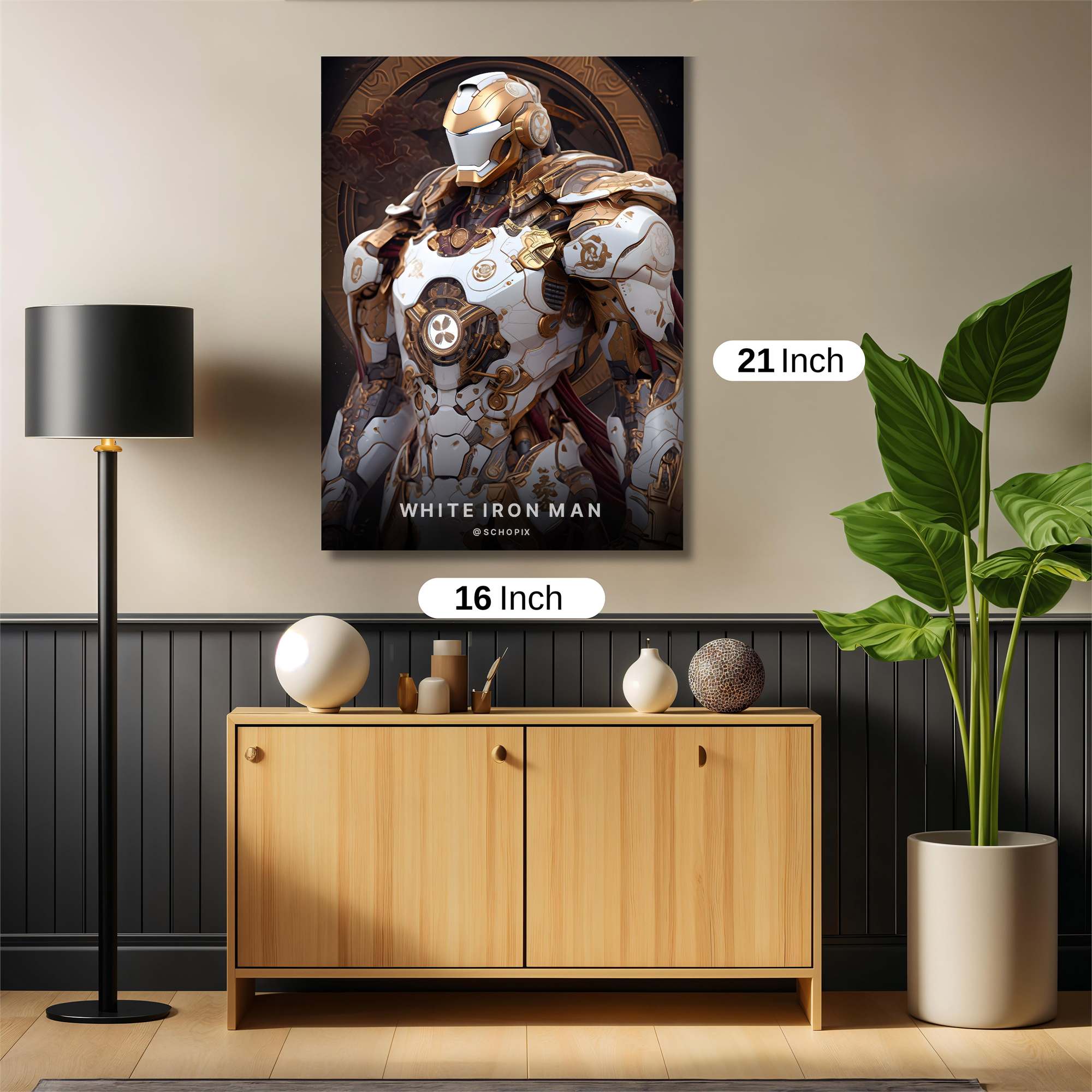 Mandalorian Blaze Safe Wall Magnetic / M