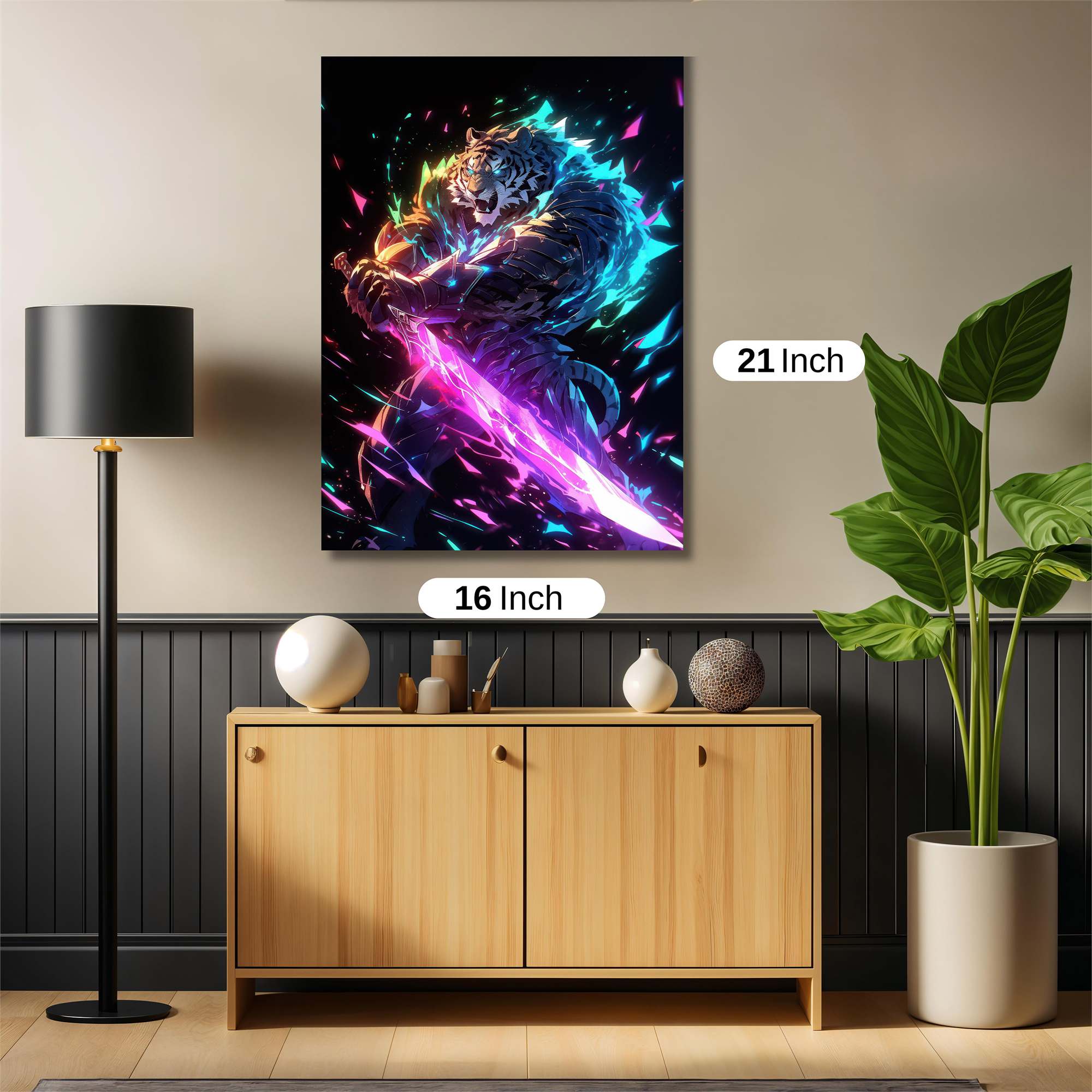 Tiger Radiance Safe Wall Magnetic / M