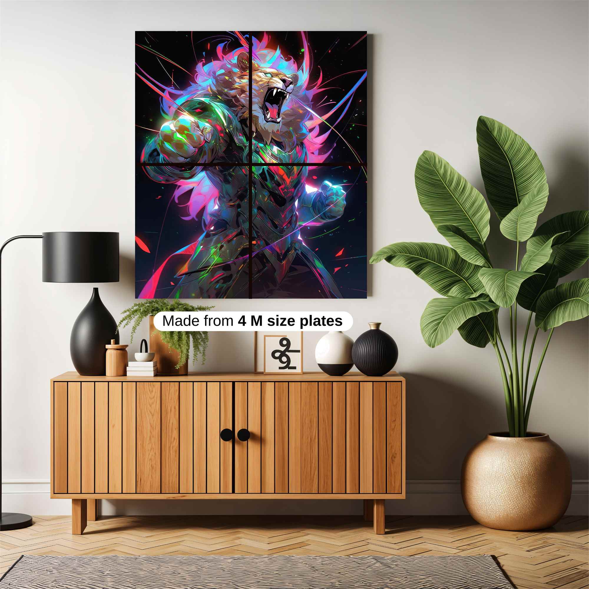 Lion Radiance Safe Wall Magnetic / M