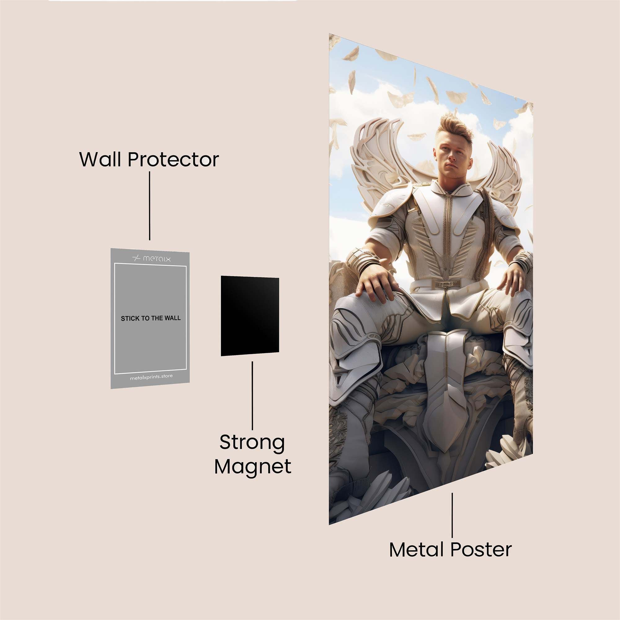 Archangel Serenity Safe Wall Magnetic / M