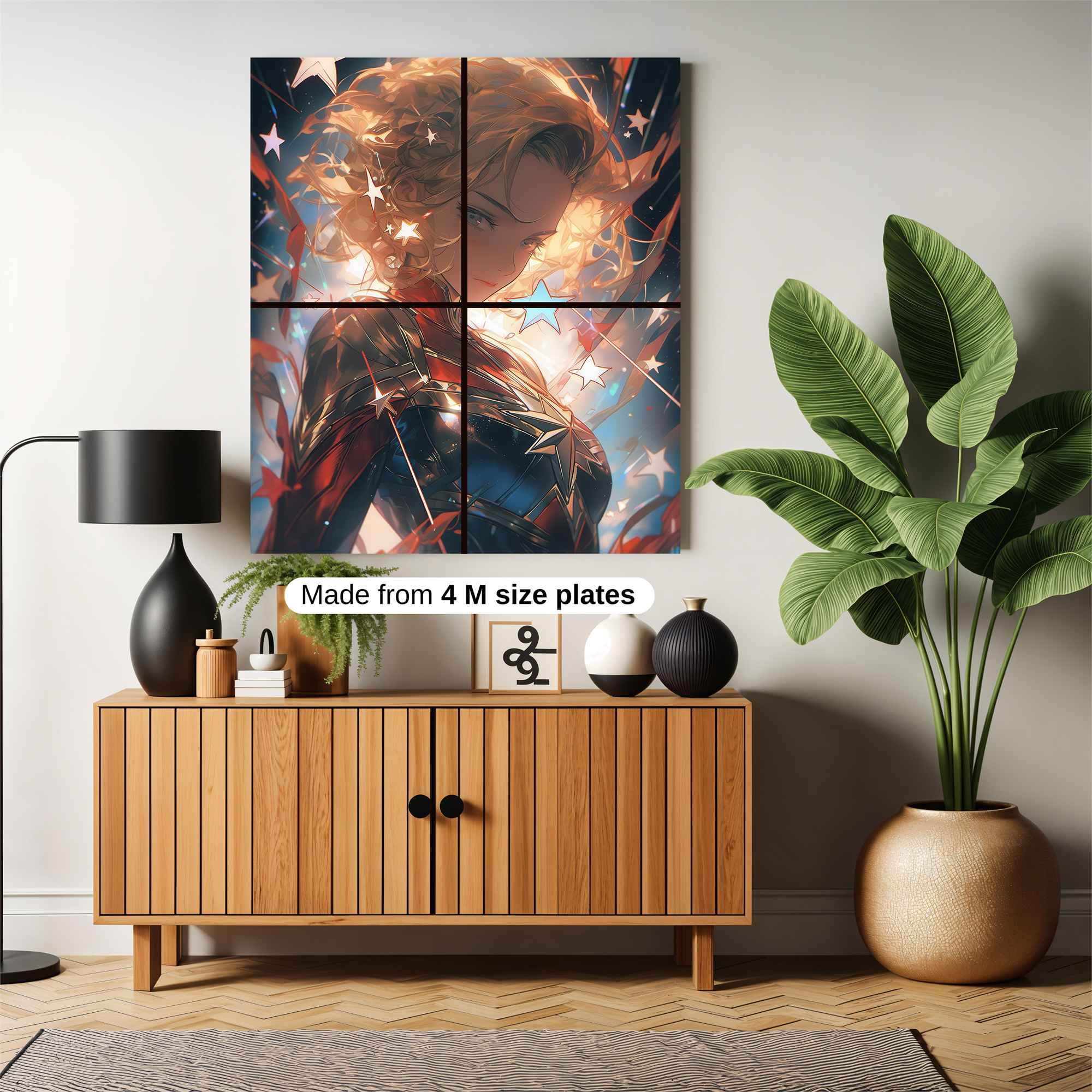 Captain Radiant Safe Wall Magnetic / M