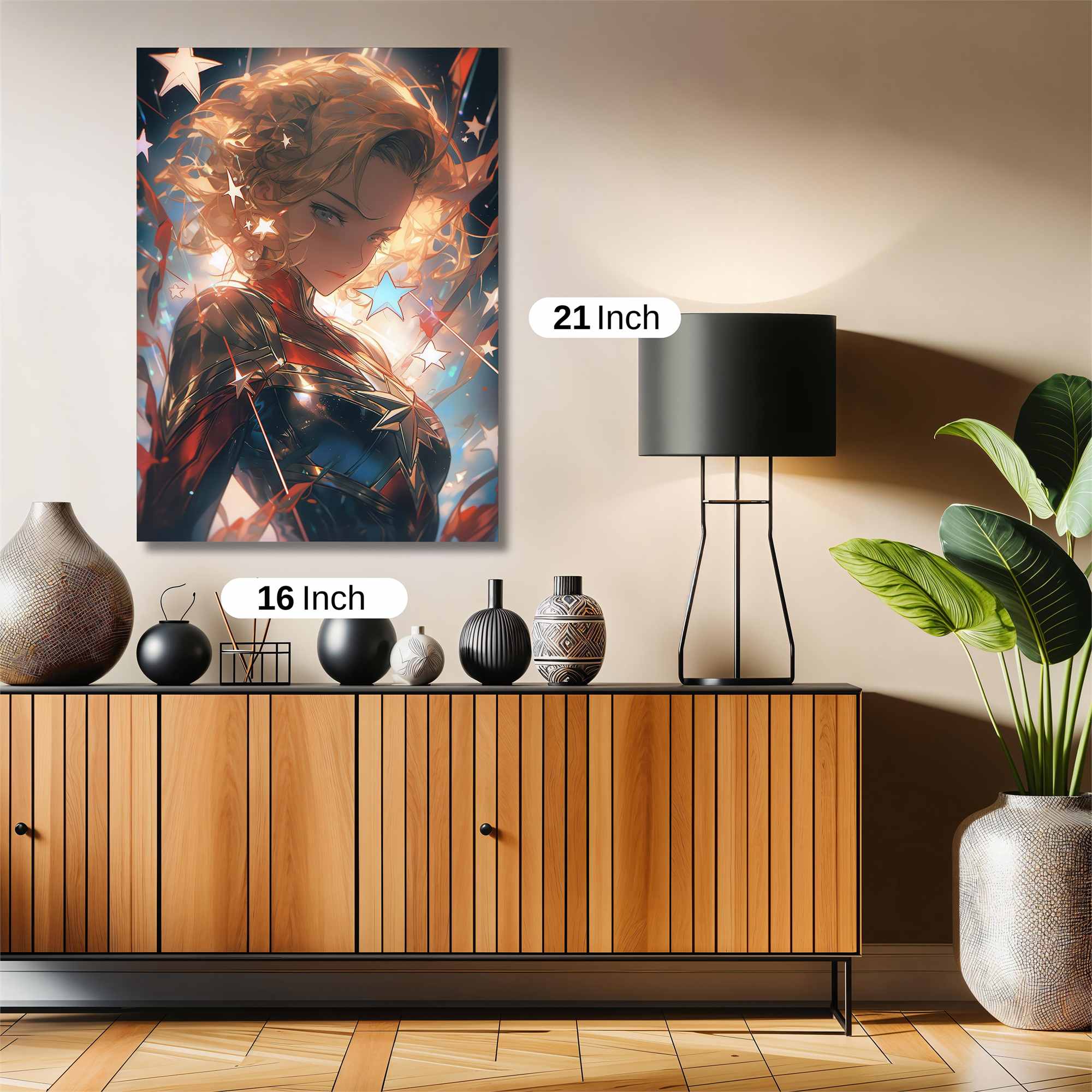 Captain Radiant Safe Wall Magnetic / M