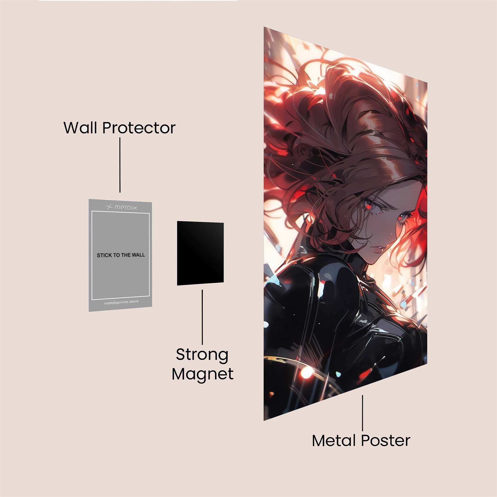 Widow Radiant Safe Wall Magnetic / M