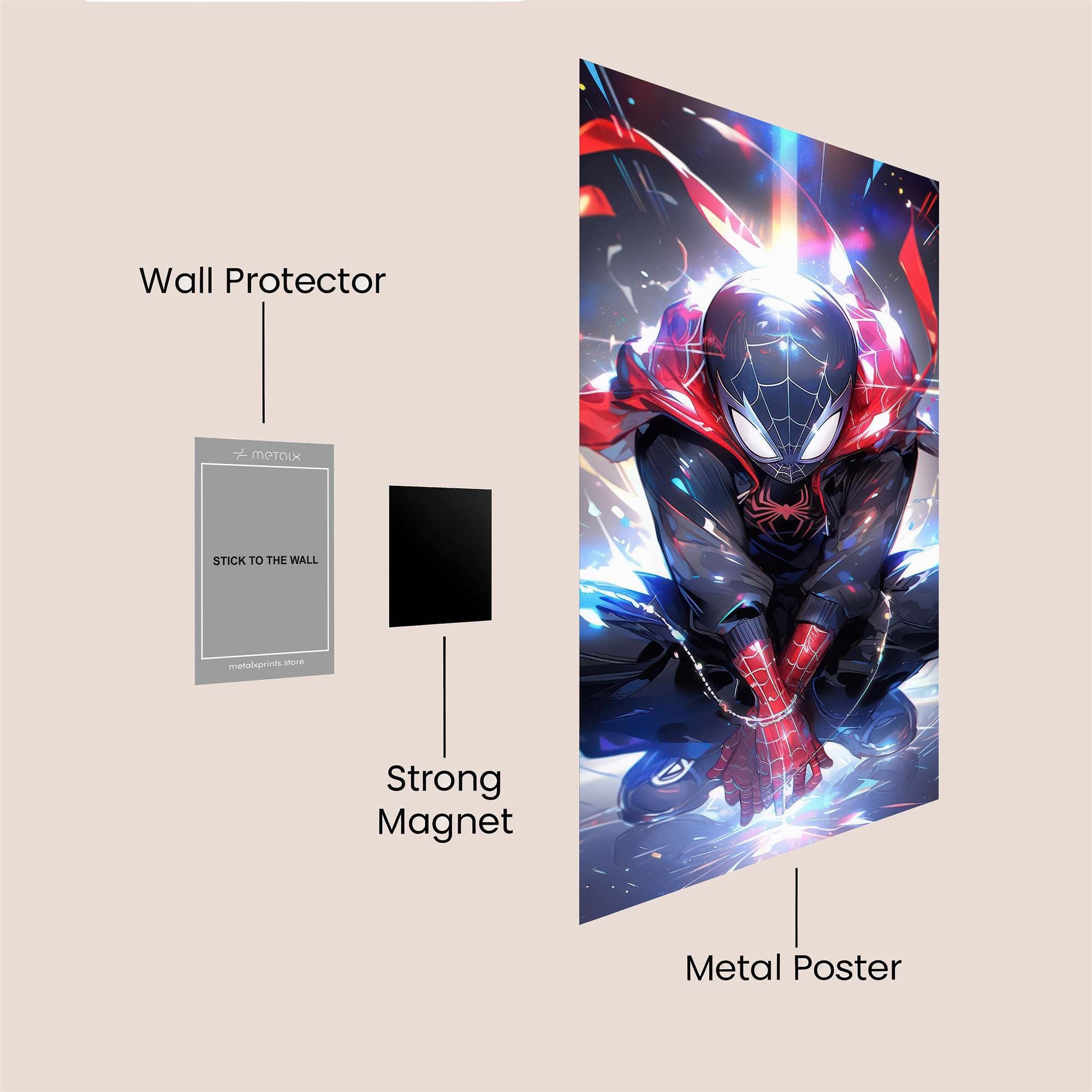 Miles Radiant Safe Wall Magnetic / M