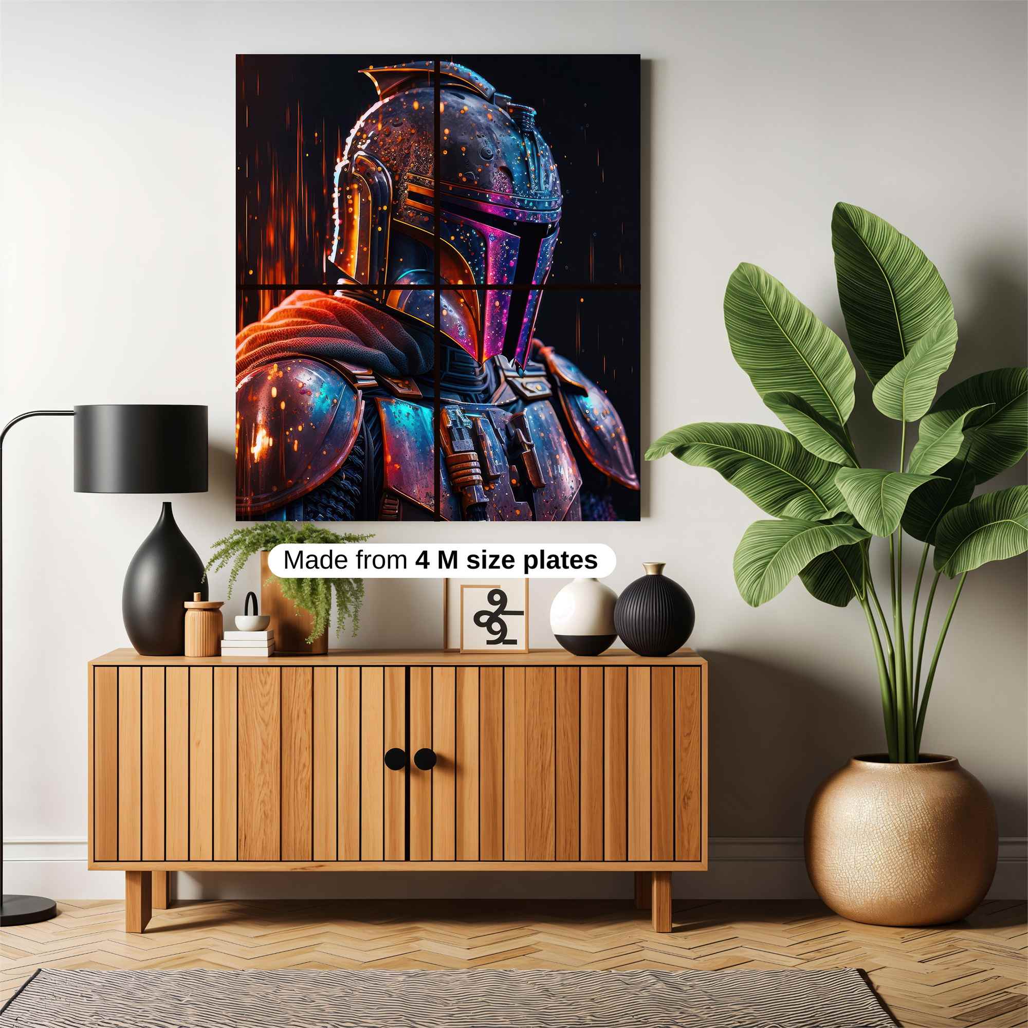 Mandalorian Valor Safe Wall Magnetic / M