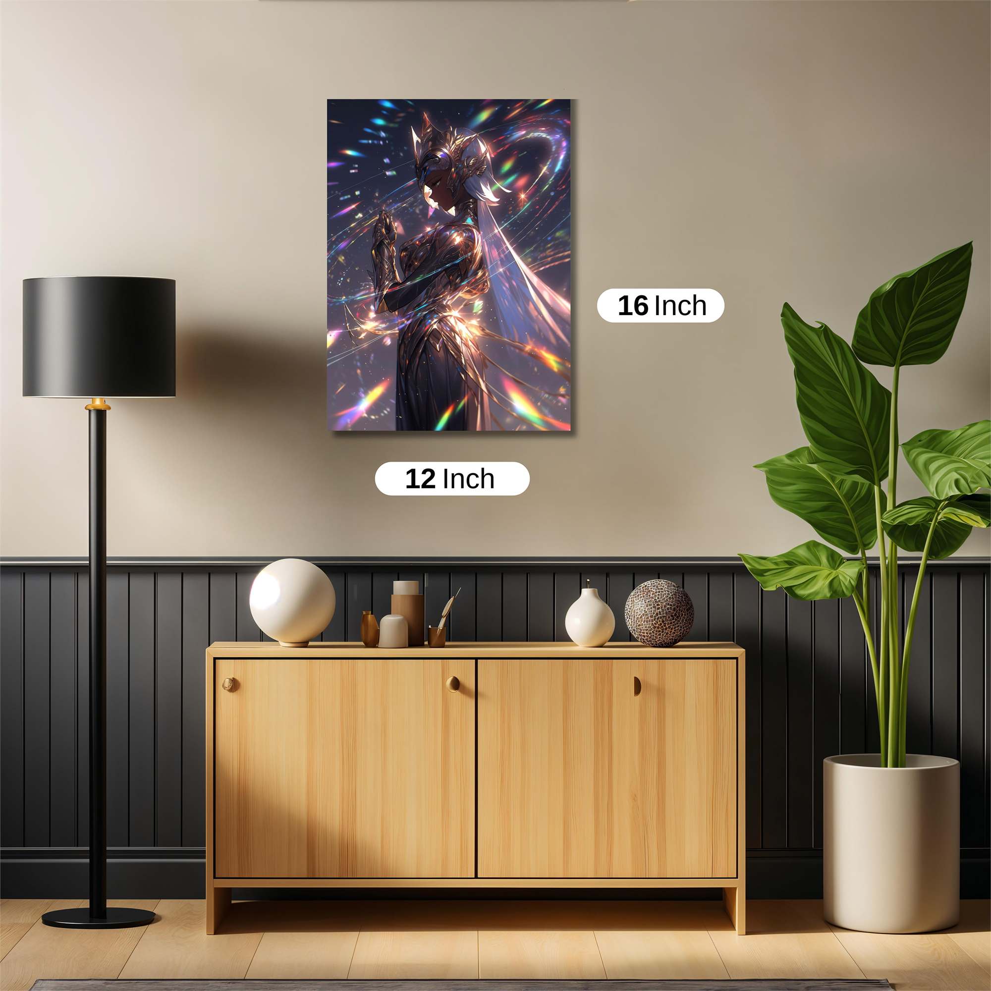Luminous Serenity Safe Wall Magnetic / M