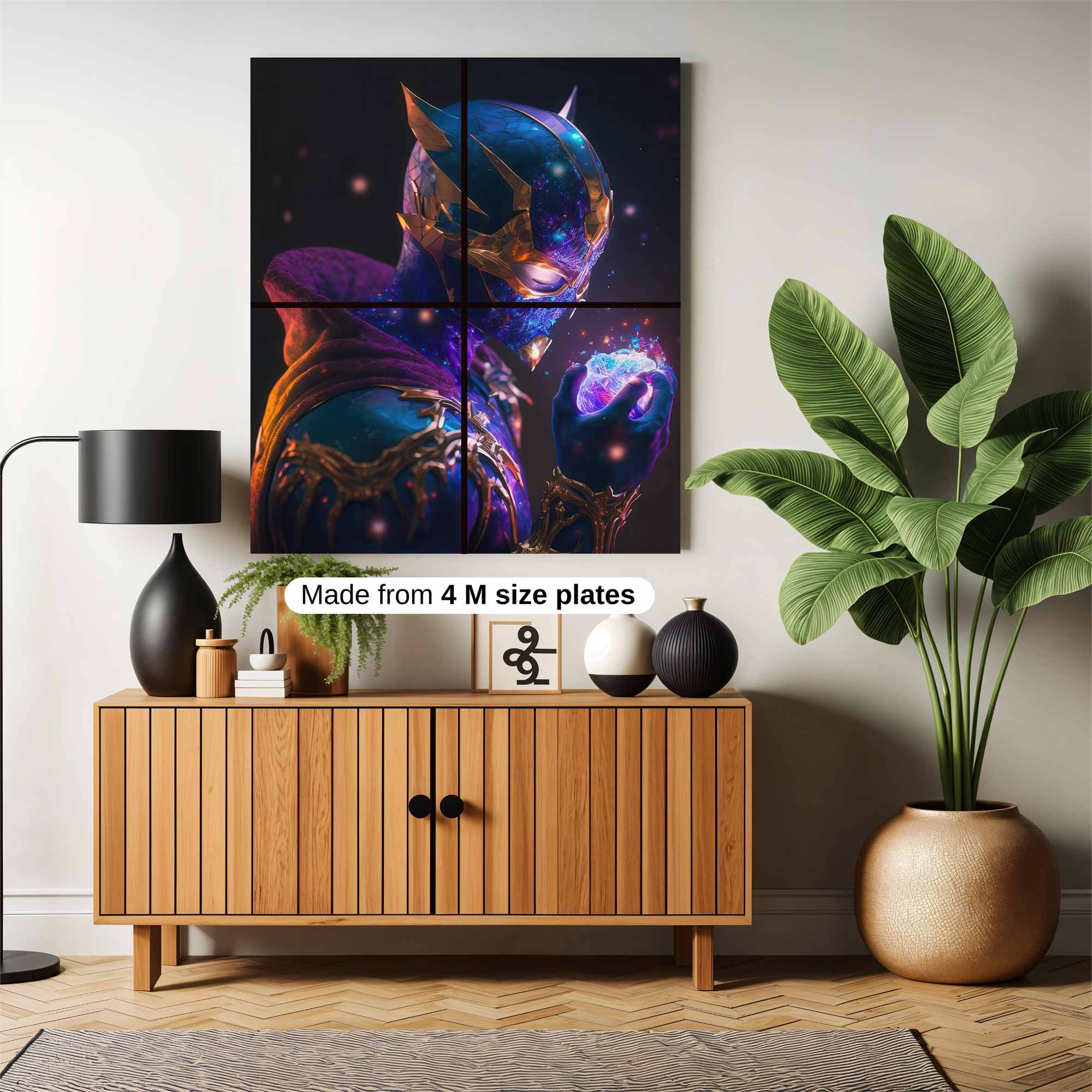 Blue Sorcerer Safe Wall Magnetic / M