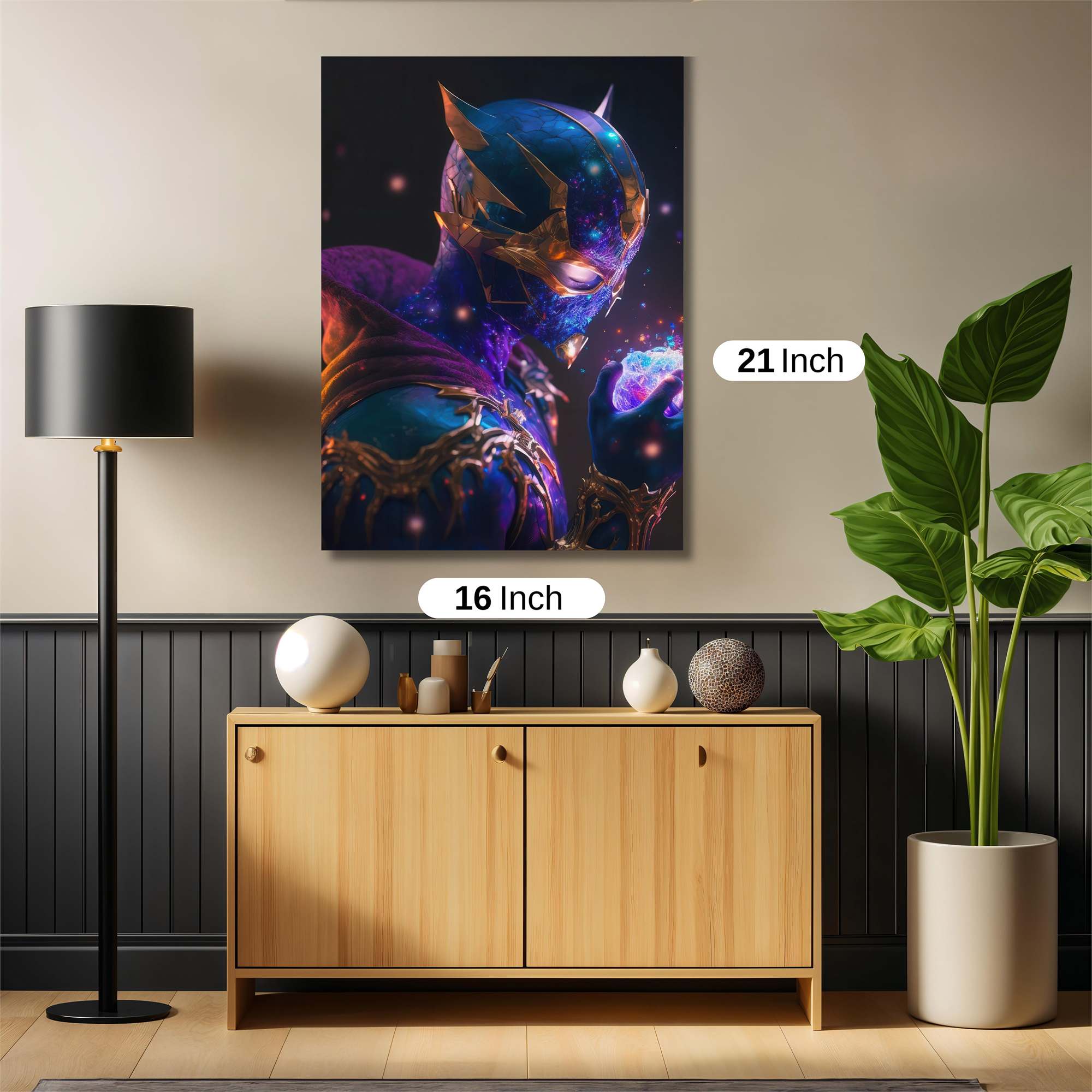 Blue Sorcerer Safe Wall Magnetic / M
