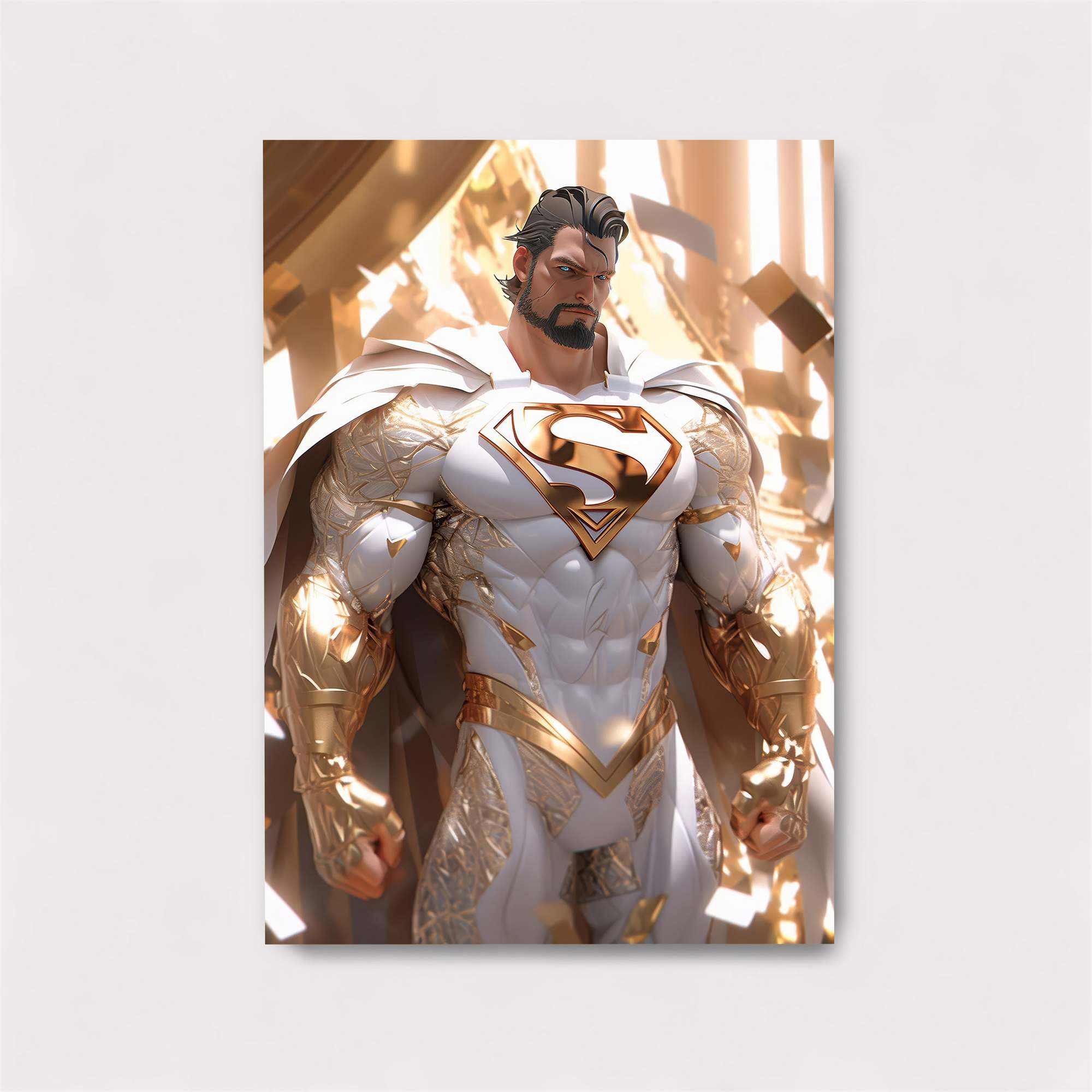 Superman Radiant Safe Wall Magnetic / M