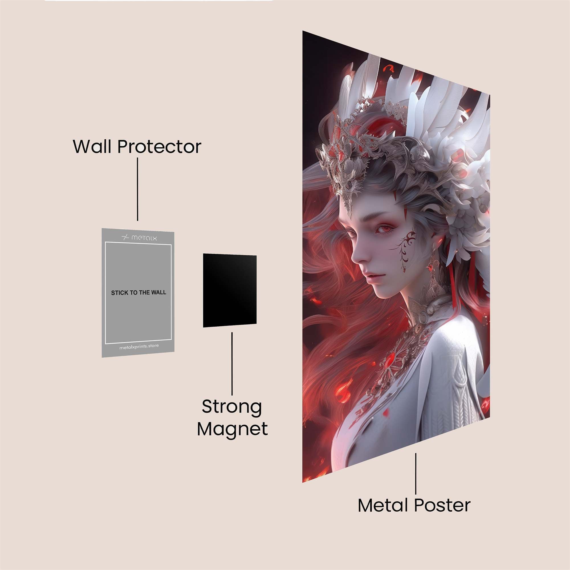 Phoenix Majesty Safe Wall Magnetic / M