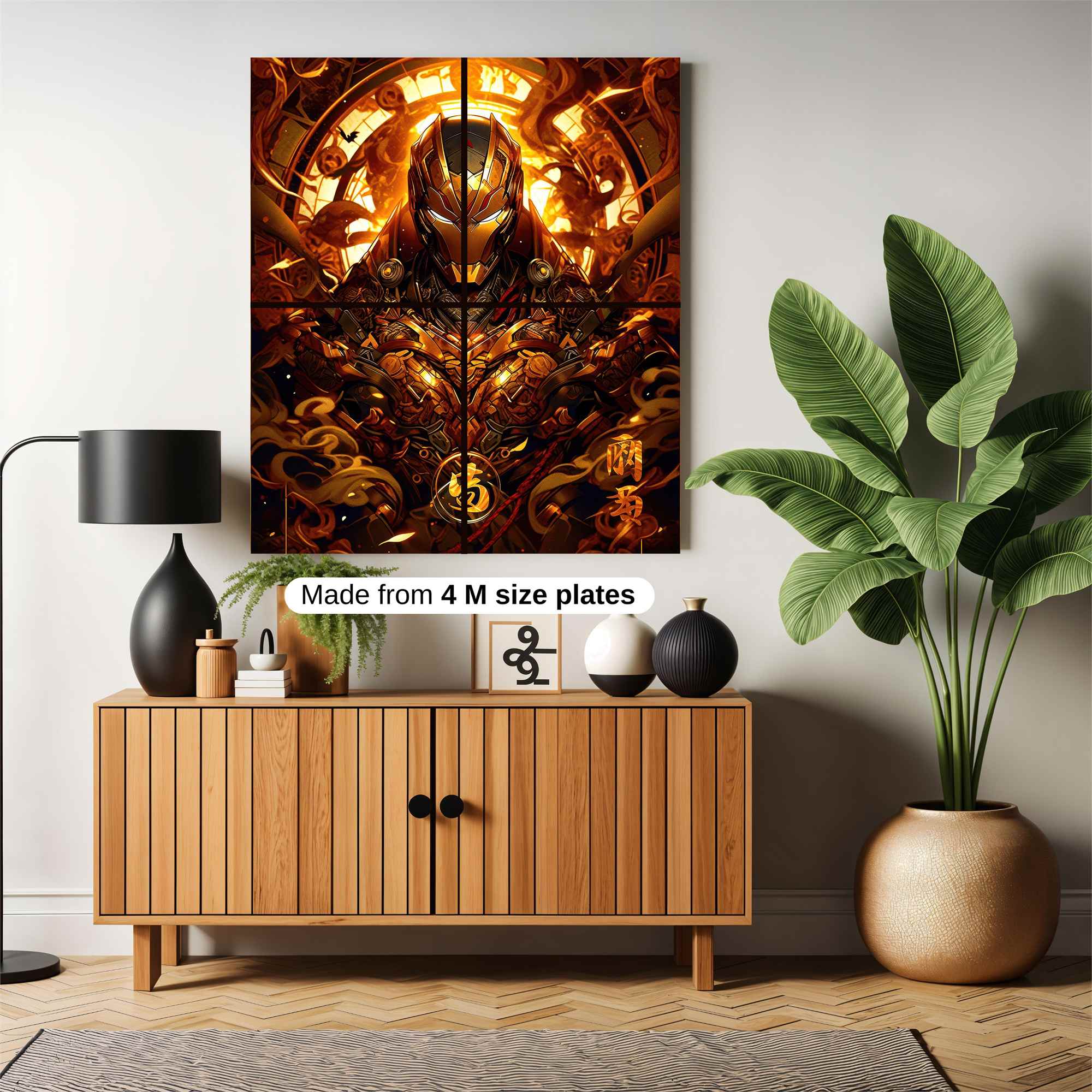 Iron Blaze Safe Wall Magnetic / M