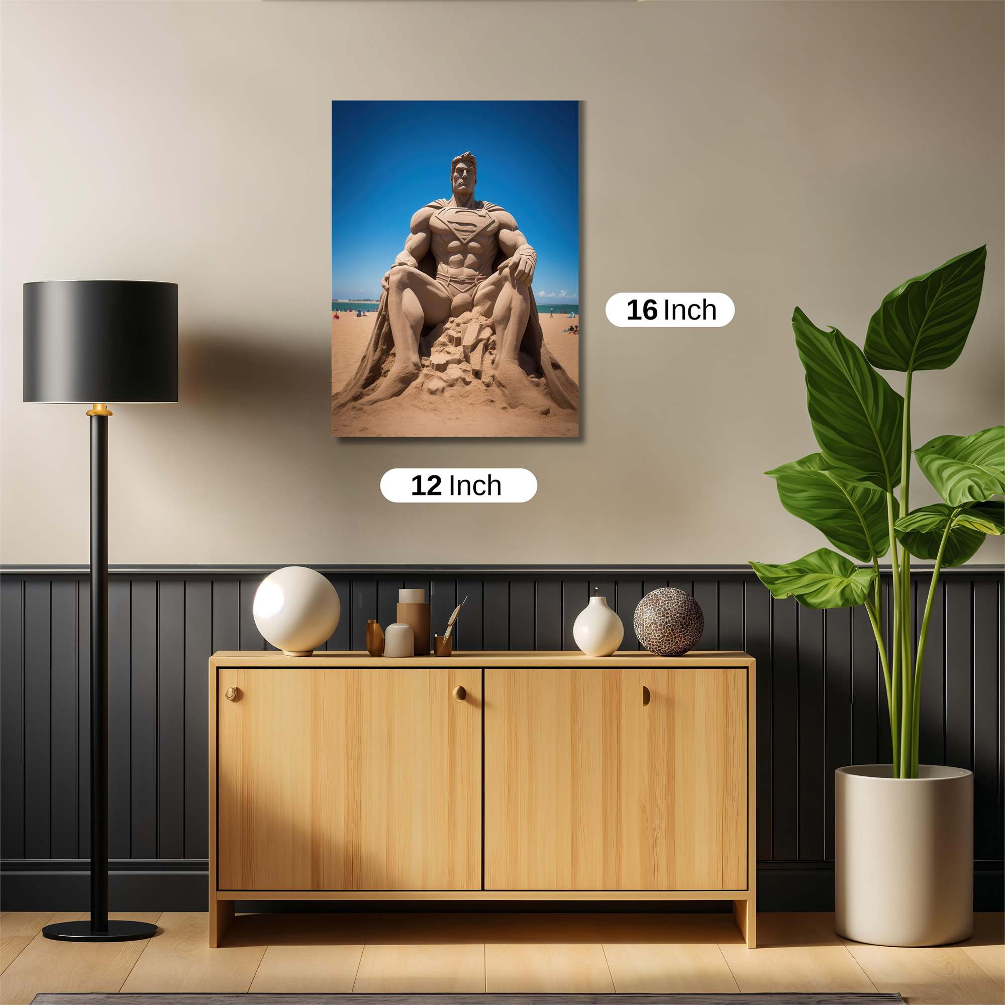 Superman Serenity Safe Wall Magnetic / M
