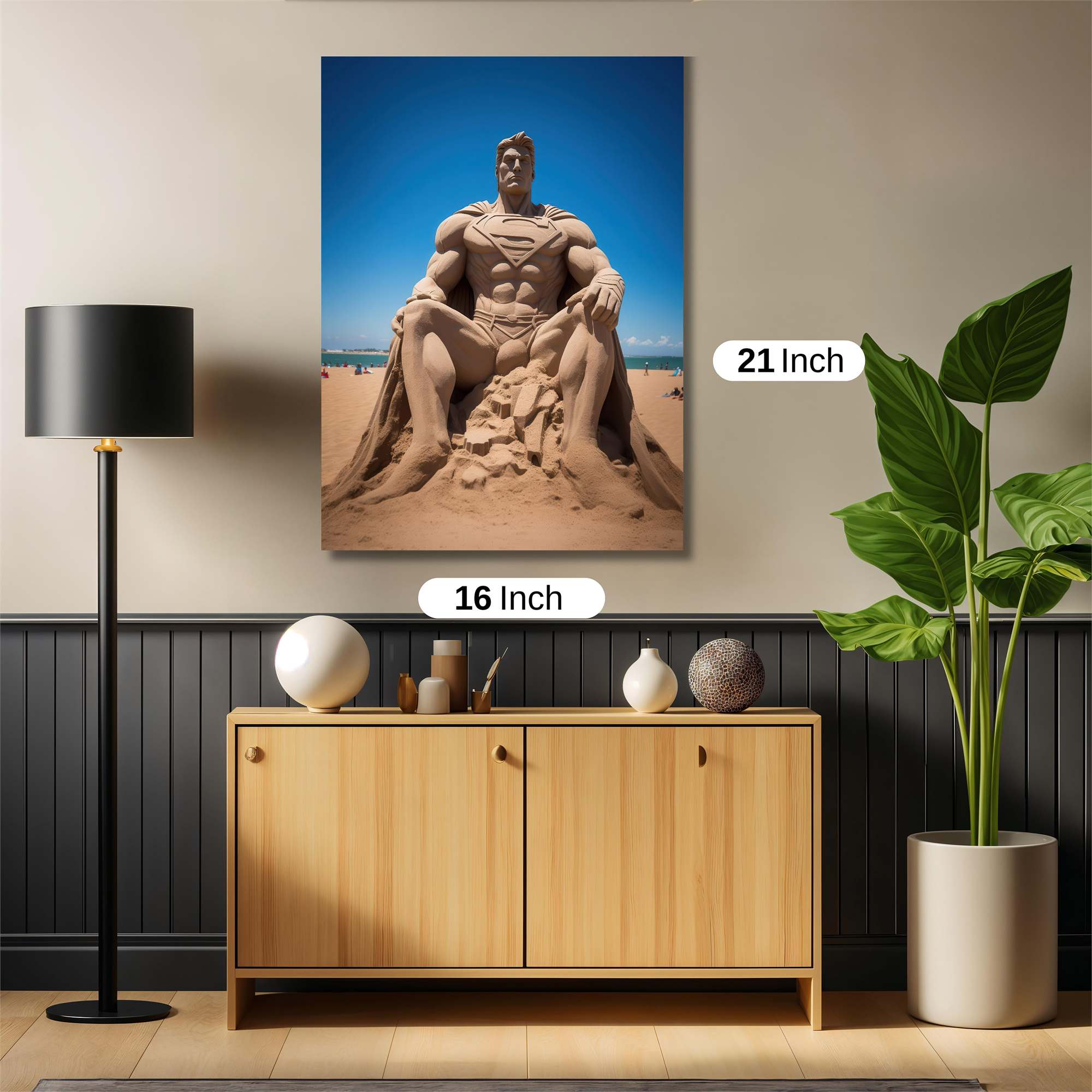 Superman Serenity Safe Wall Magnetic / M